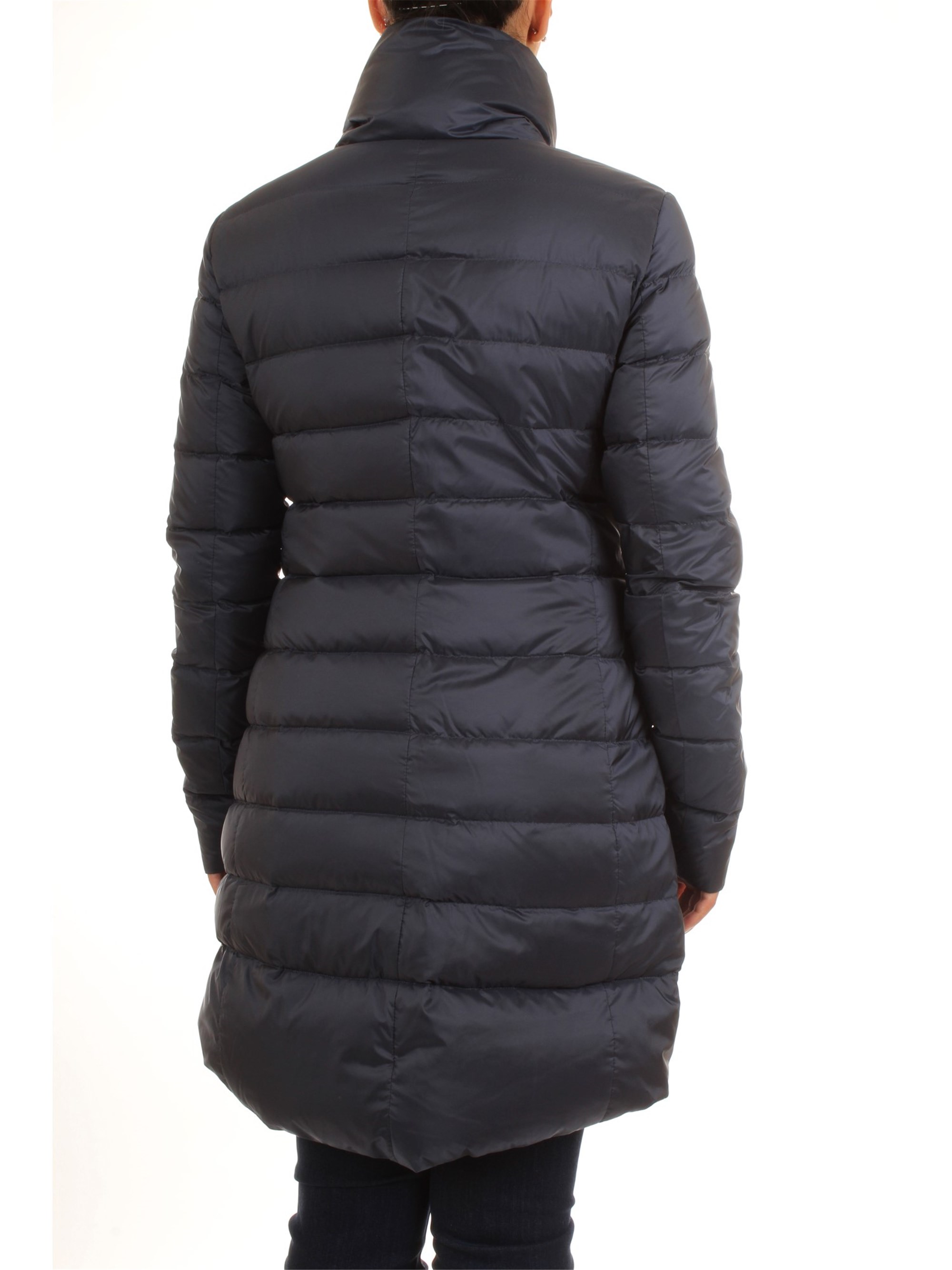 PEUTEREY PED2599 Blue Clothing Woman Duvet PEUTEREY PED2599 Blue Clothing Woman Duvet