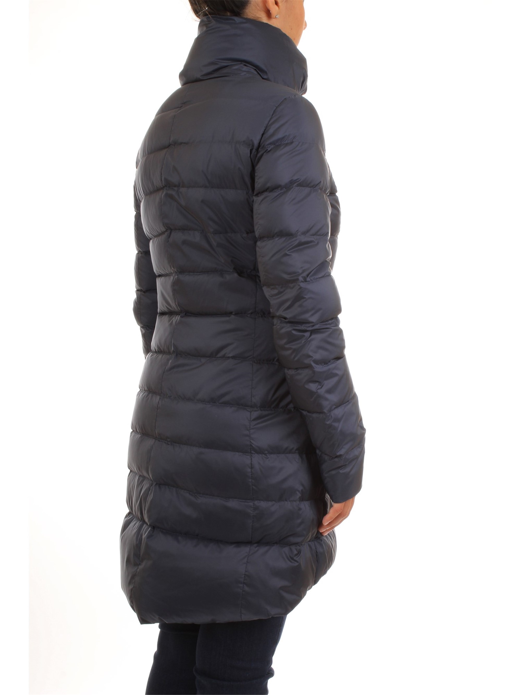 PEUTEREY PED2599 Blue Clothing Woman Duvet PEUTEREY PED2599 Blue Clothing Woman Duvet