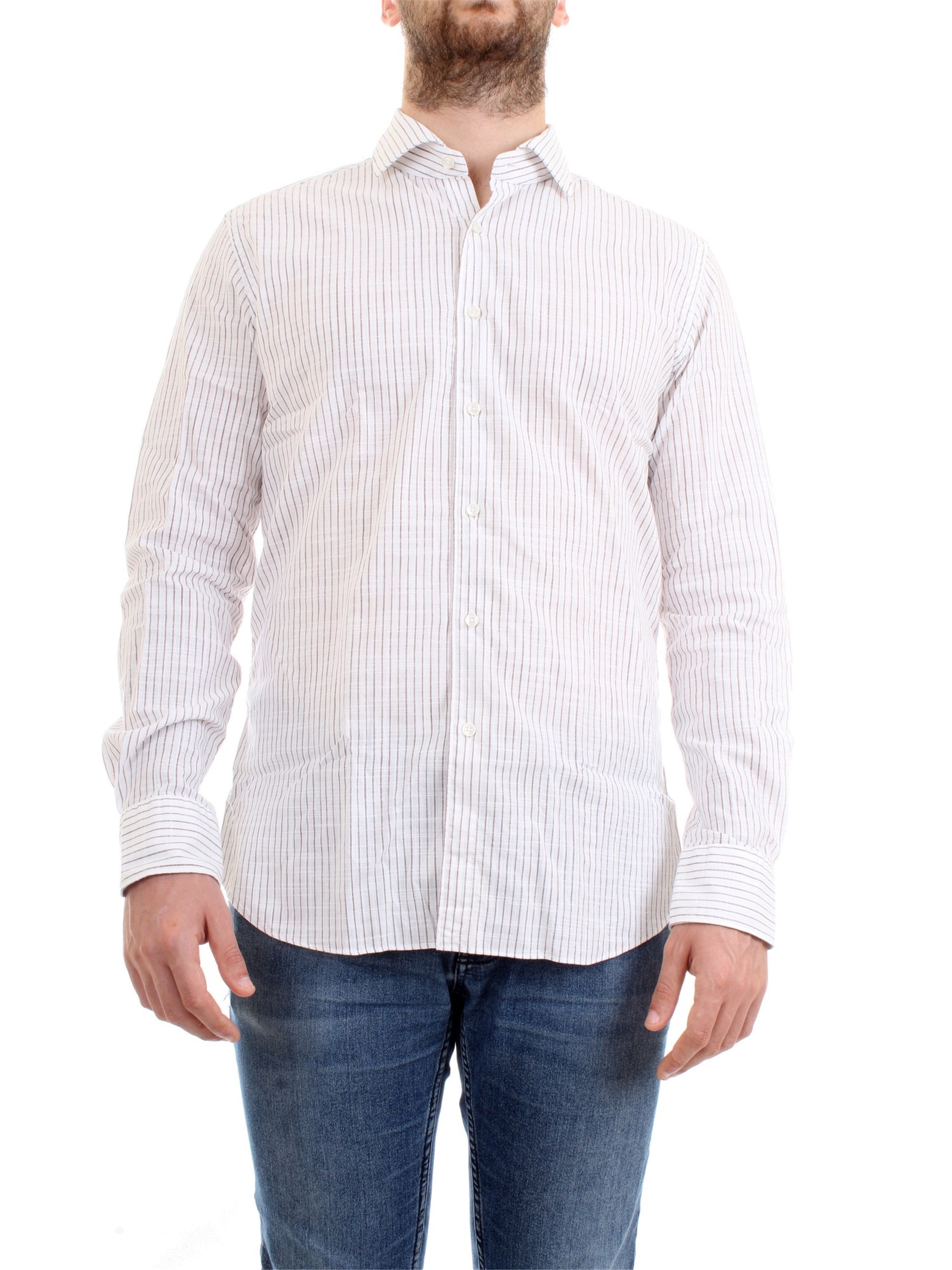 XACUS 61243.001 White Clothing Man Shirt XACUS 61243.001 White Clothing Man Shirt