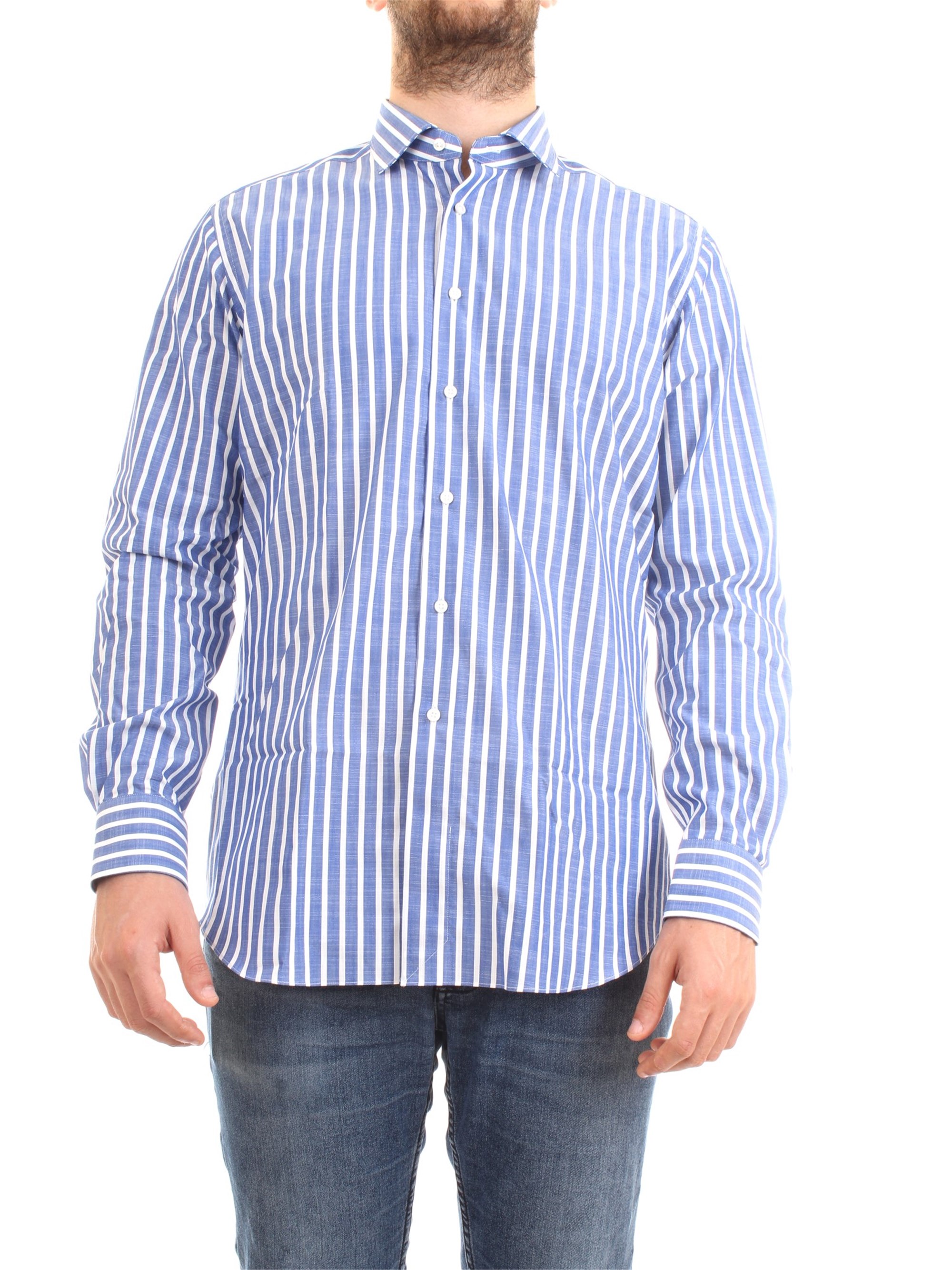 XACUS 61201.002 Light blue Clothing Man Shirt XACUS 61201.002 Light blue Clothing Man Shirt