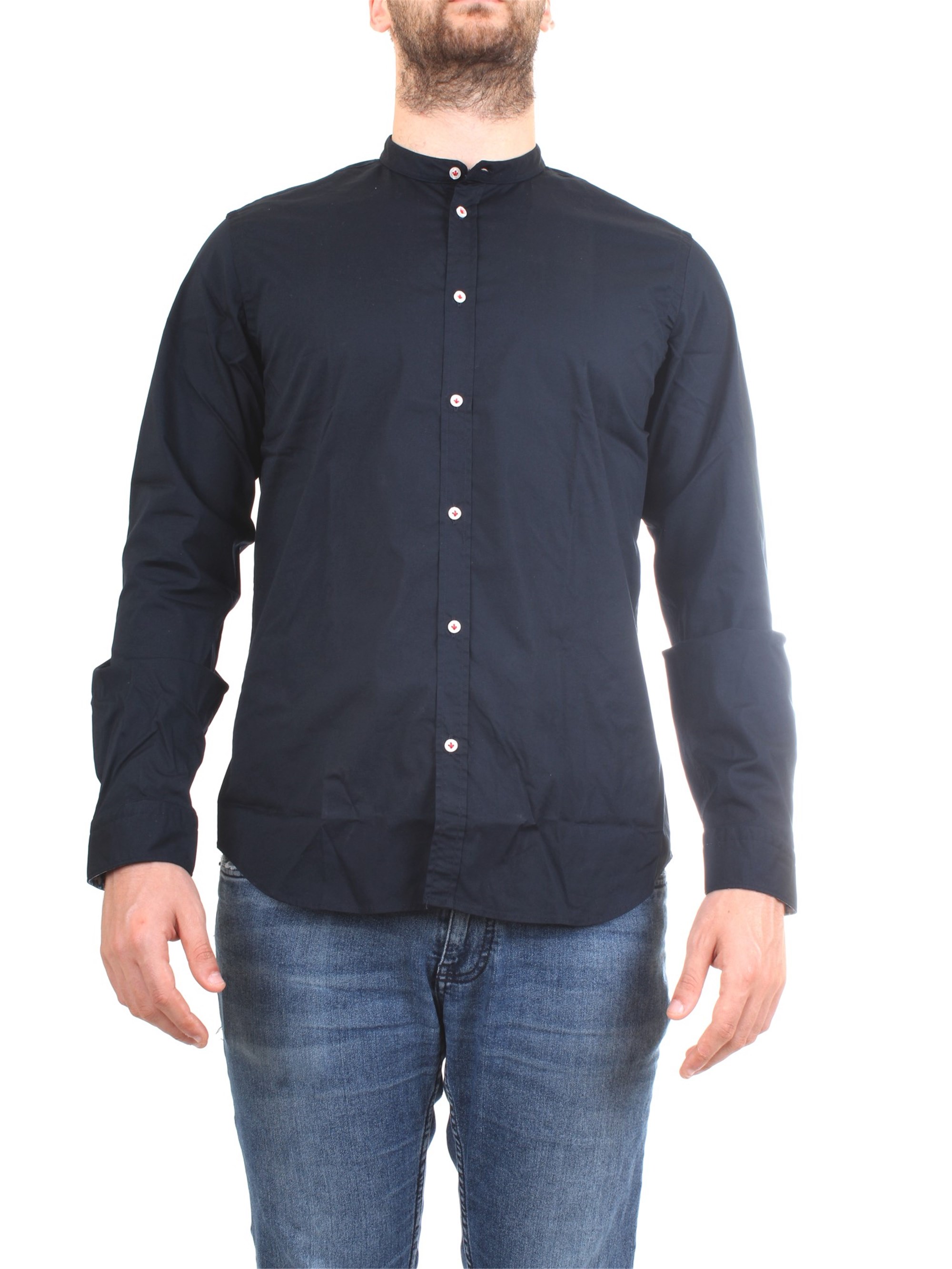 MANUEL RITZ 2832E604L 203245 Blue Clothing Man Shirt MANUEL RITZ 2832E604L 203245 Blue Clothing Man Shirt