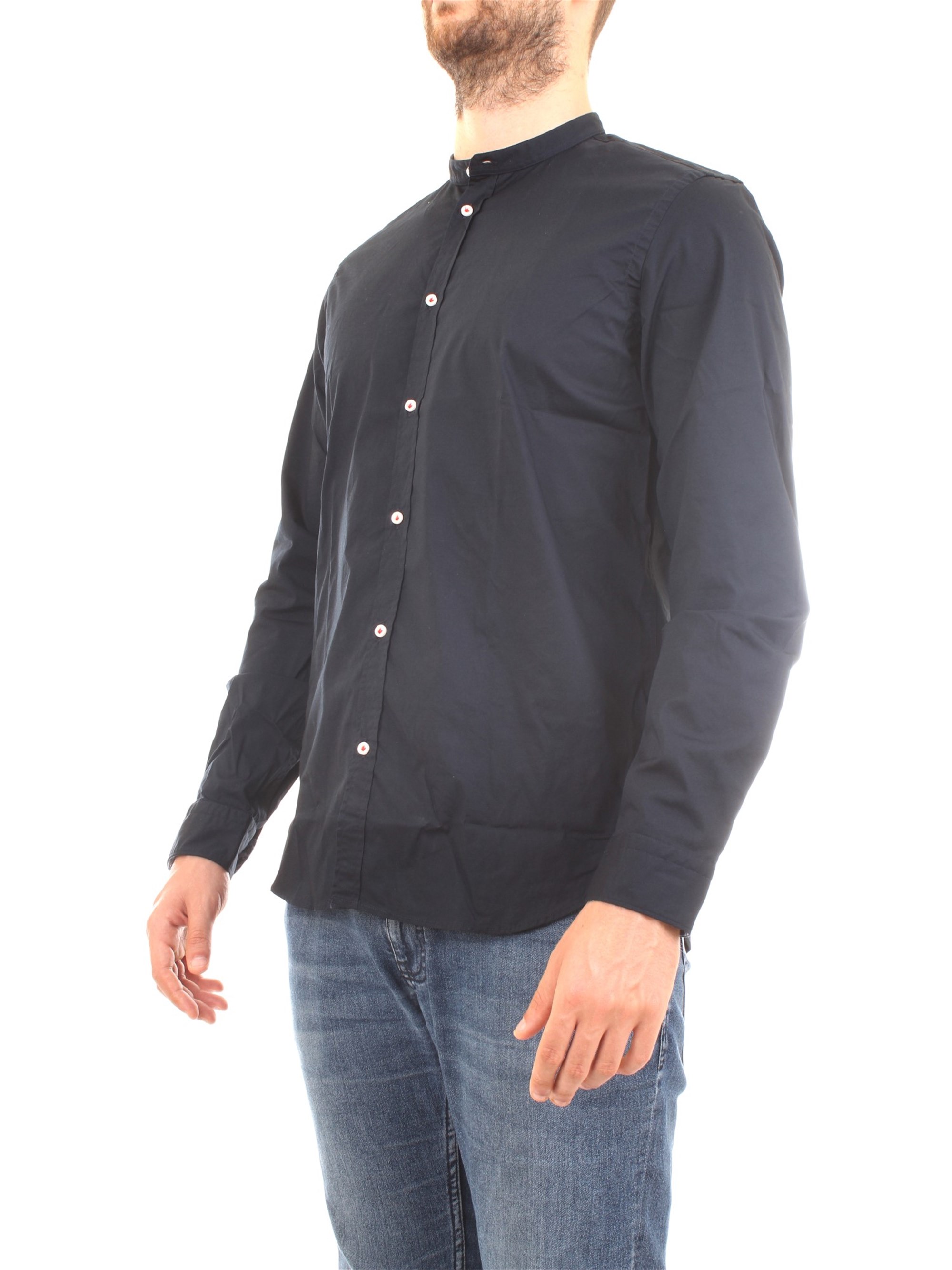 MANUEL RITZ 2832E604L 203245 Blue Clothing Man Shirt MANUEL RITZ 2832E604L 203245 Blue Clothing Man Shirt