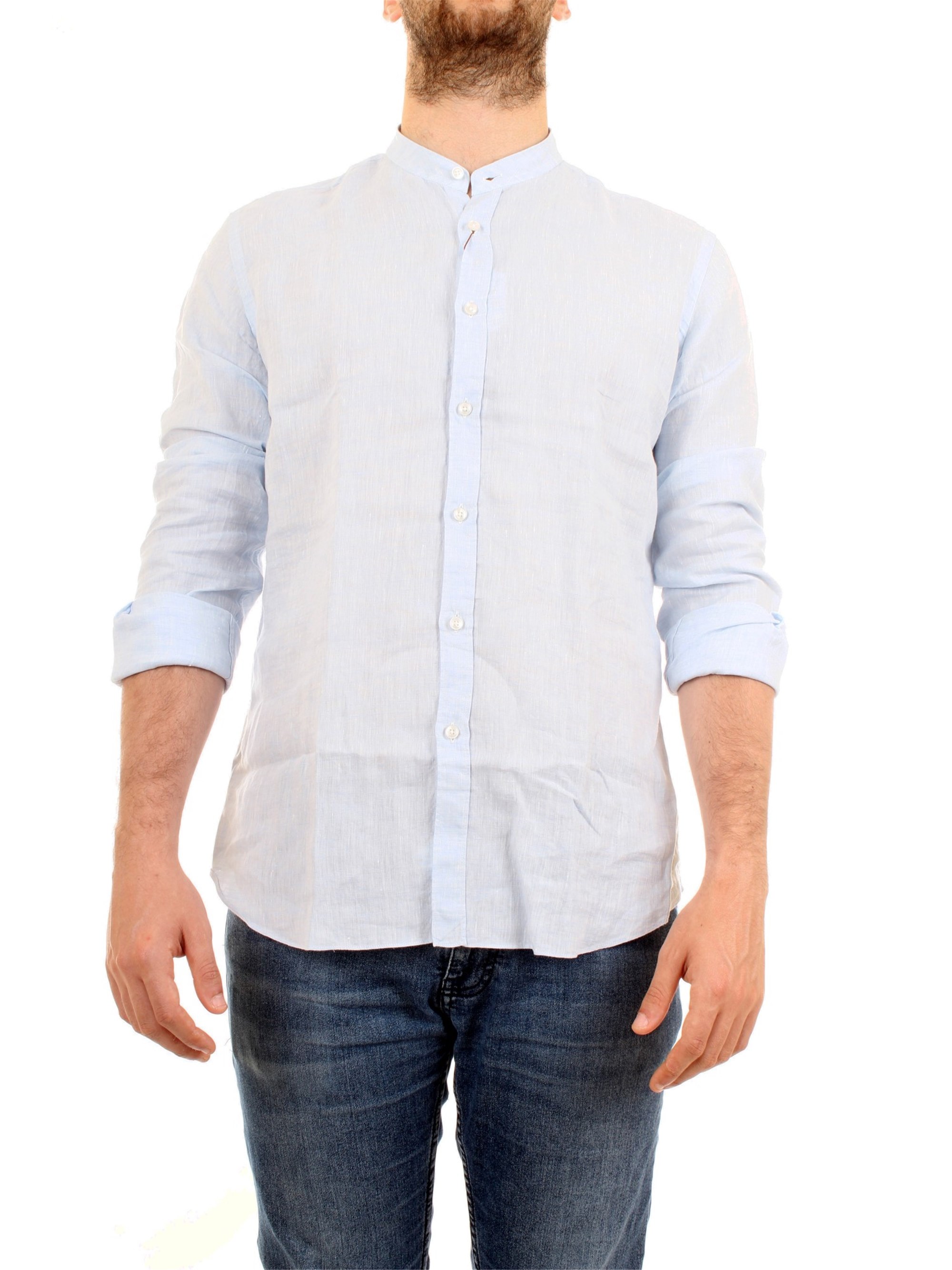 XACUS 61174 Light blue Clothing Man Shirt XACUS 61174 Light blue Clothing Man Shirt