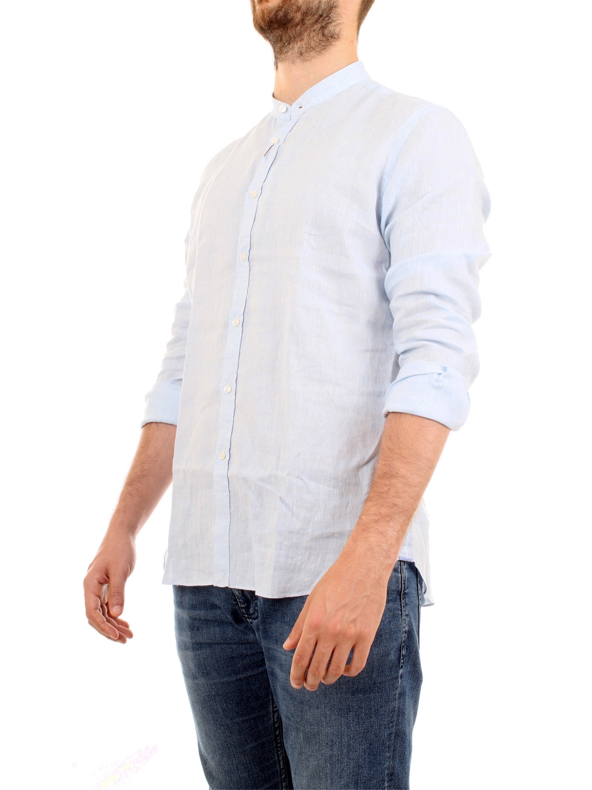 XACUS 61174 Light blue Clothing Man Shirt XACUS 61174 Light blue Clothing Man Shirt