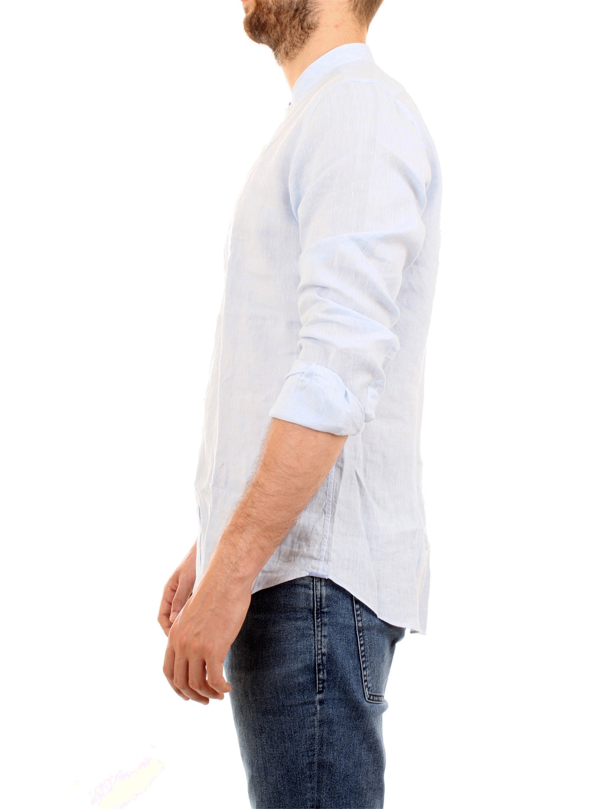 XACUS 61174 Light blue Clothing Man Shirt XACUS 61174 Light blue Clothing Man Shirt