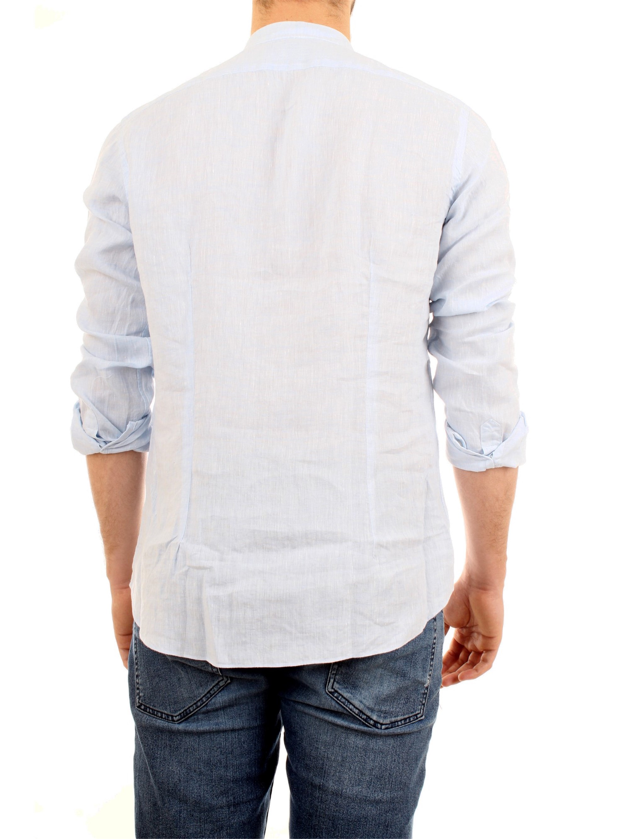 XACUS 61174 Light blue Clothing Man Shirt XACUS 61174 Light blue Clothing Man Shirt