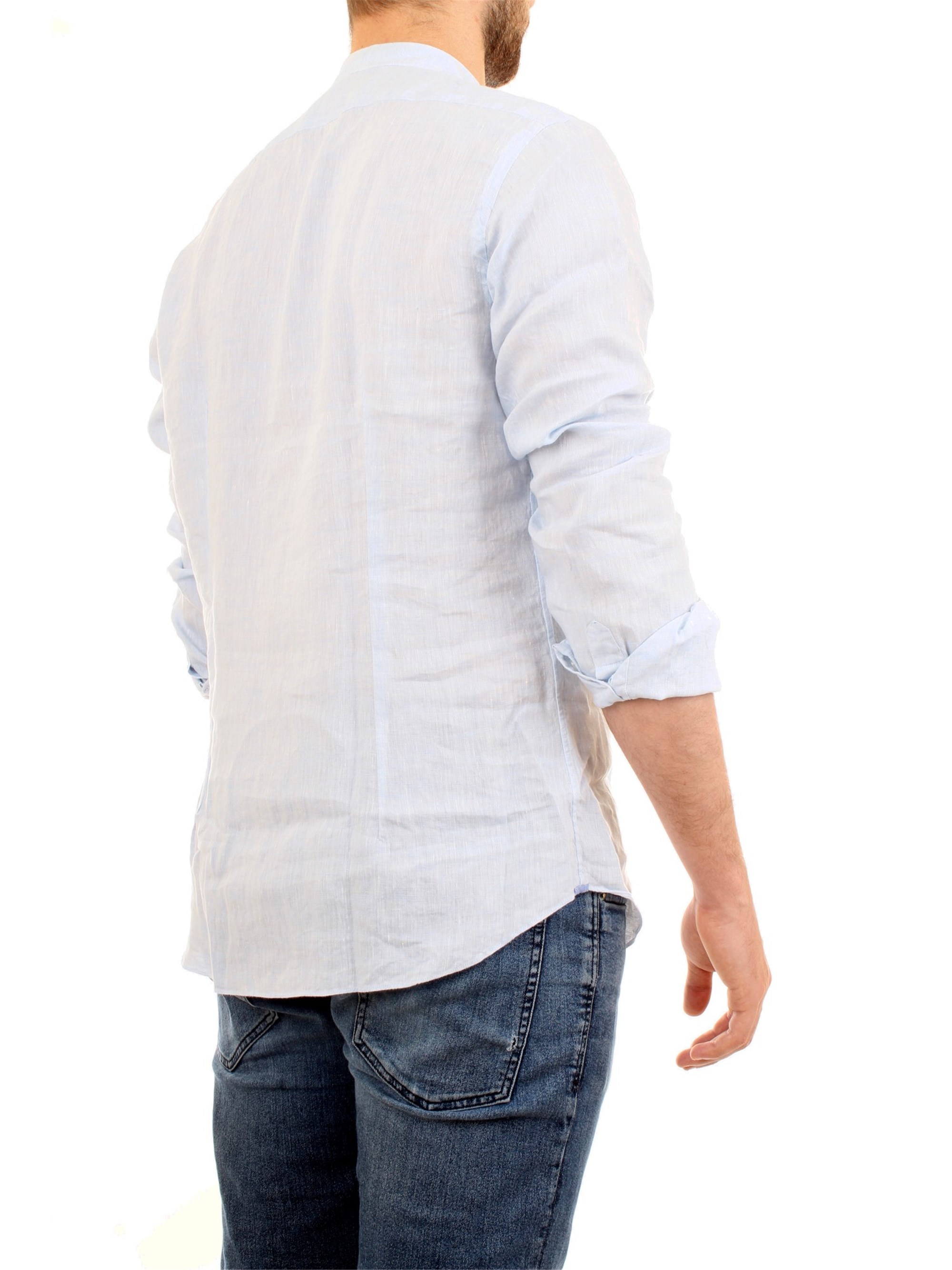 XACUS 61174 Light blue Clothing Man Shirt XACUS 61174 Light blue Clothing Man Shirt