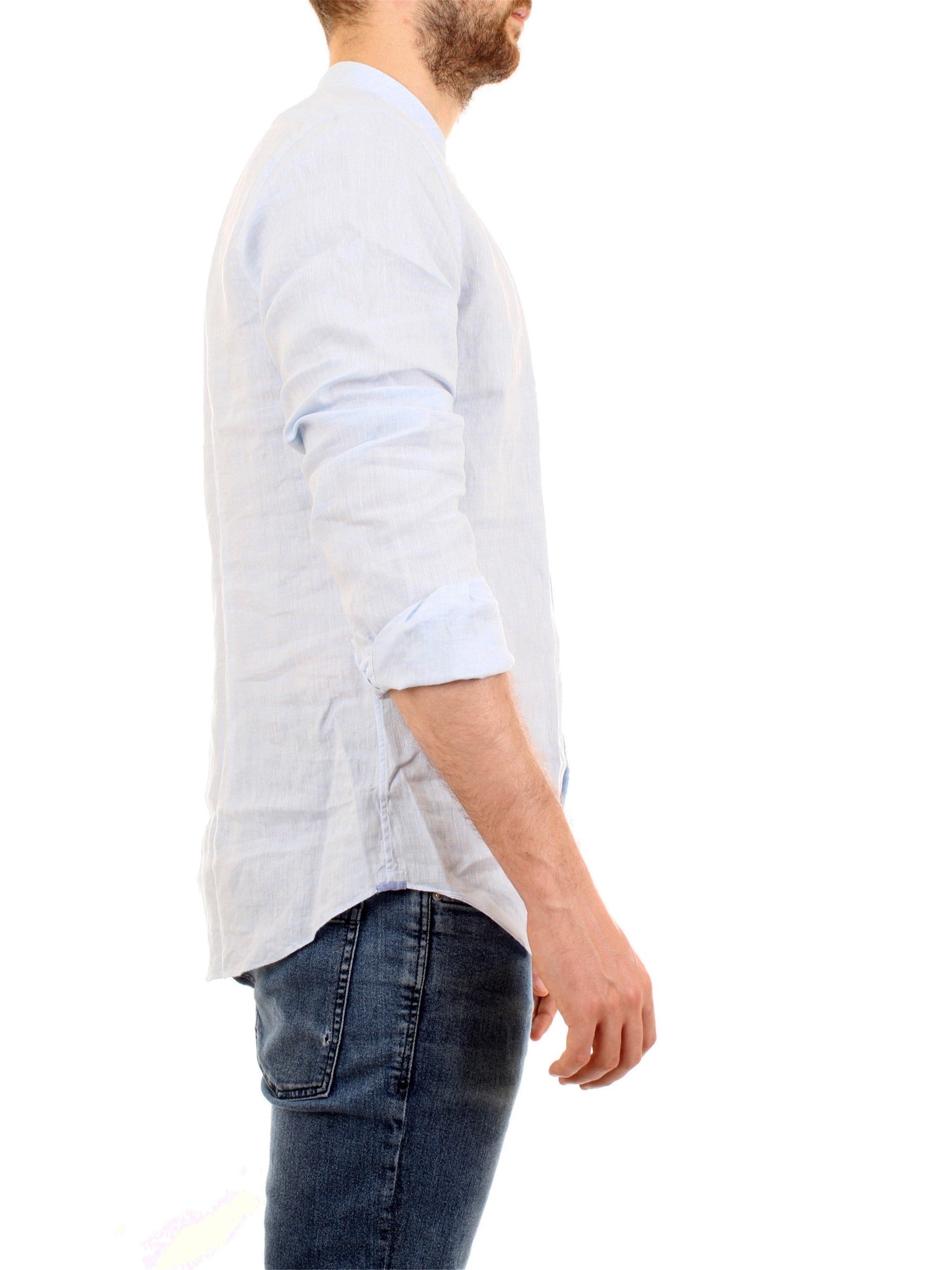 XACUS 61174 Light blue Clothing Man Shirt XACUS 61174 Light blue Clothing Man Shirt