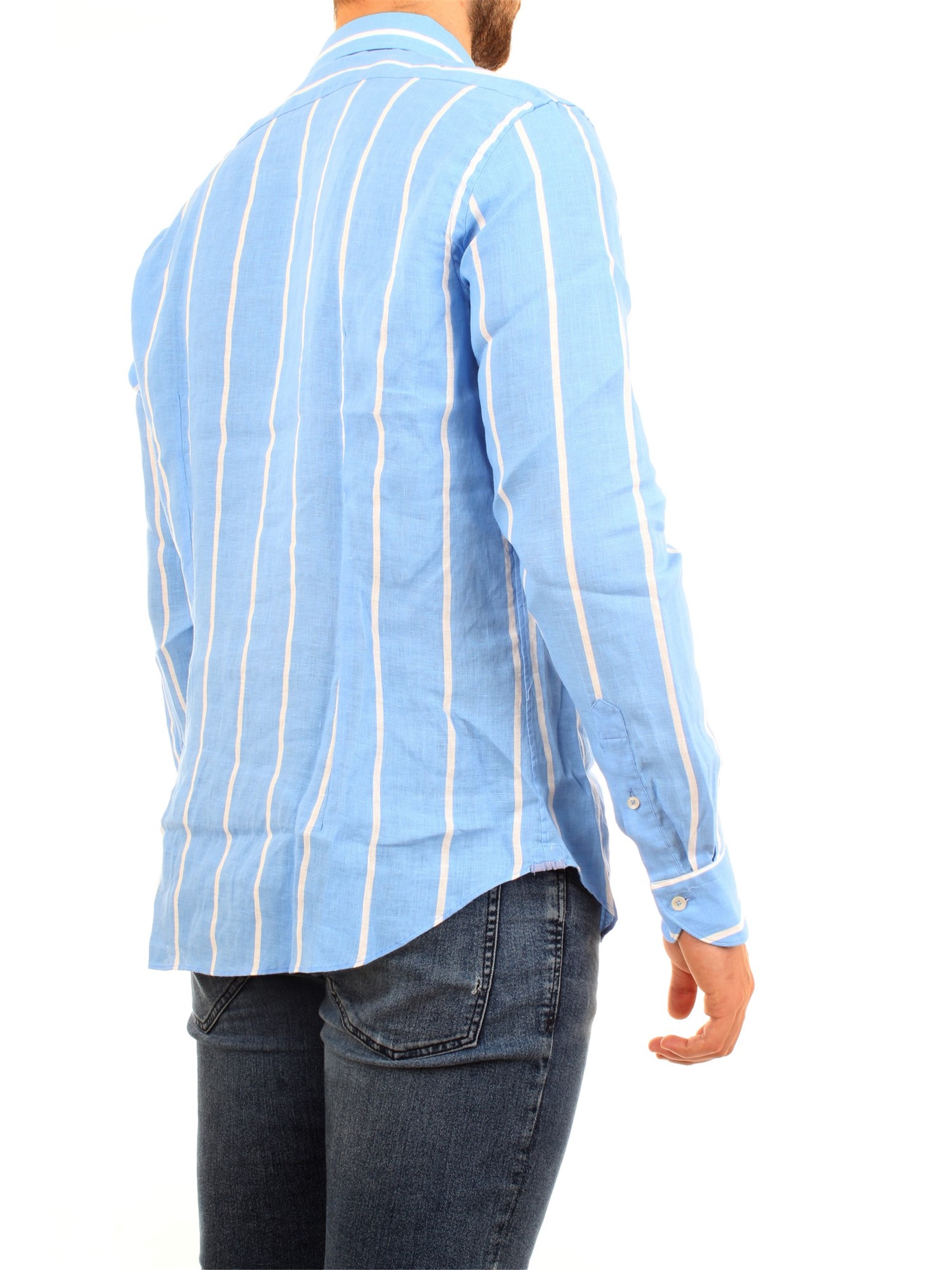 XACUS 13281 Light blue Clothing Man Shirt XACUS 13281 Light blue Clothing Man Shirt