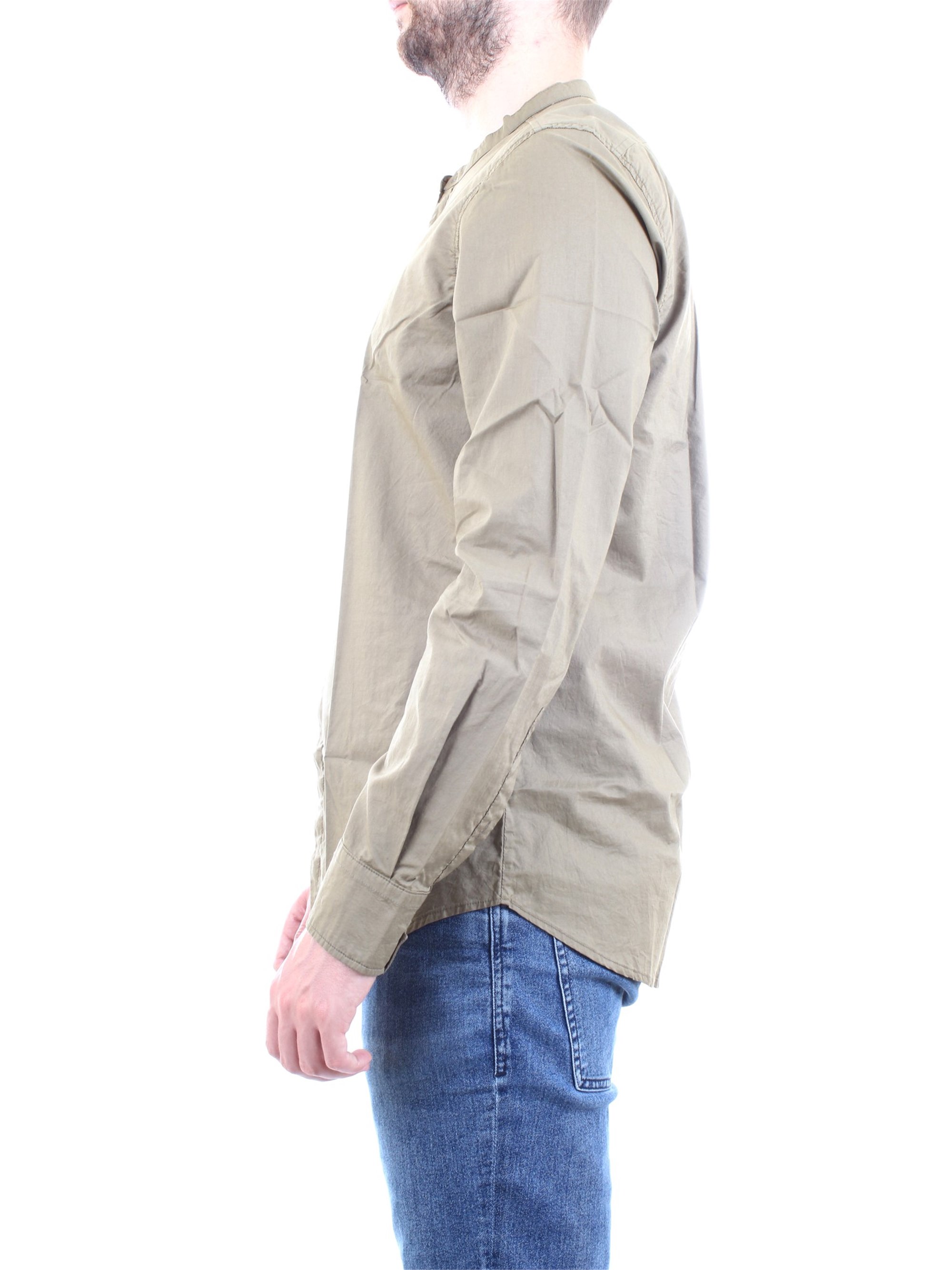 Officina36 0372707652 Military green Clothing Man Shirt Officina36 0372707652 Military green Clothing Man Shirt