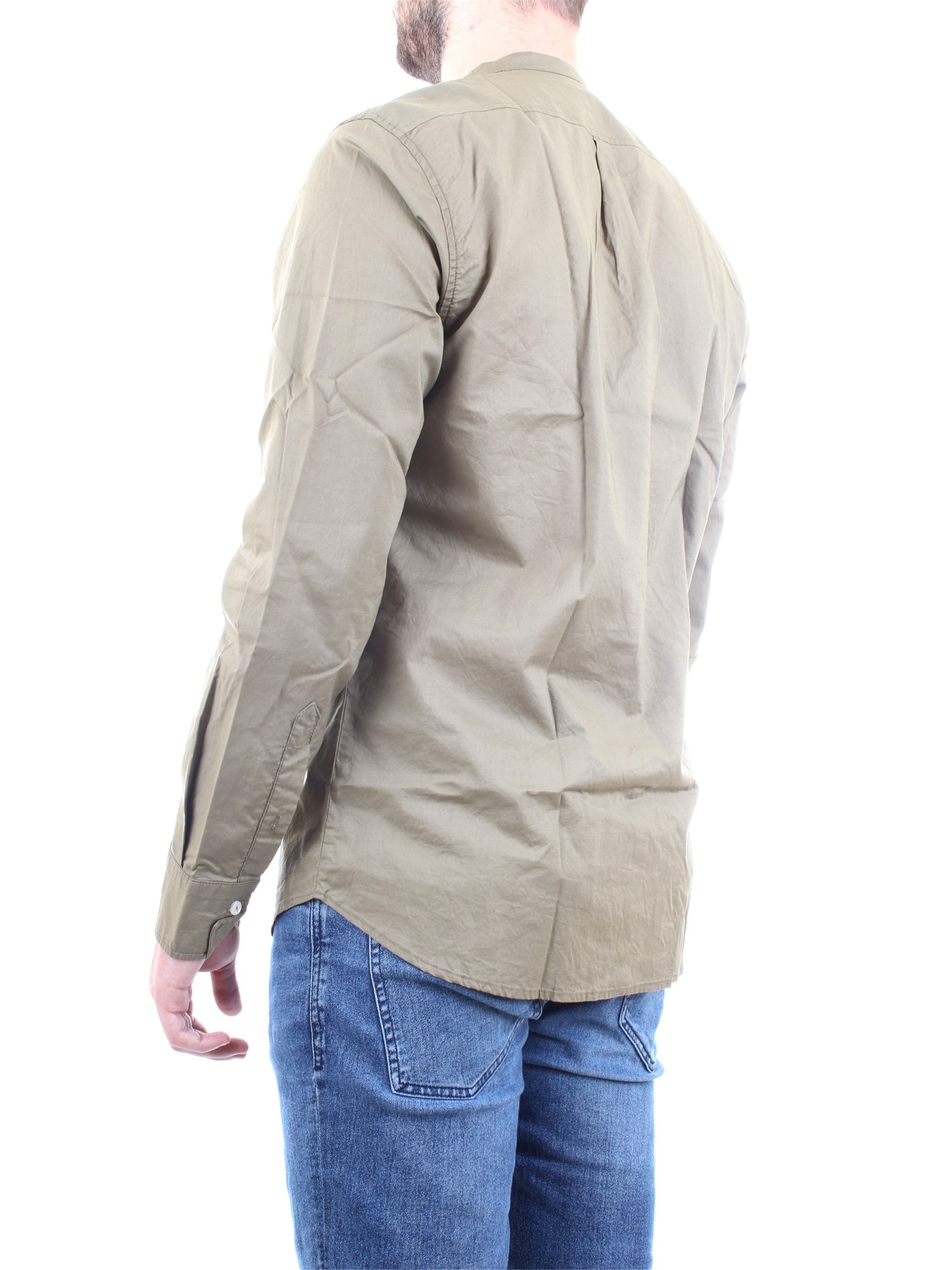 Officina36 0372707652 Military green Clothing Man Shirt Officina36 0372707652 Military green Clothing Man Shirt