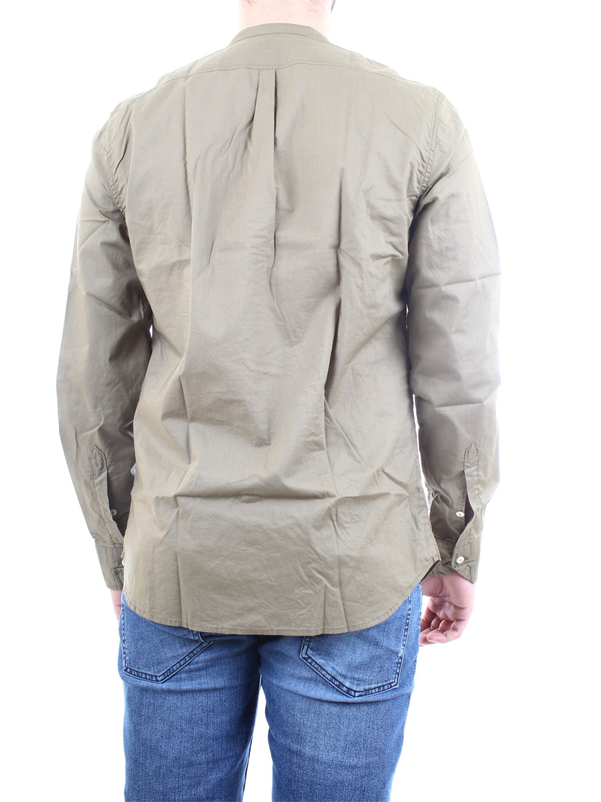 Officina36 0372707652 Military green Clothing Man Shirt Officina36 0372707652 Military green Clothing Man Shirt