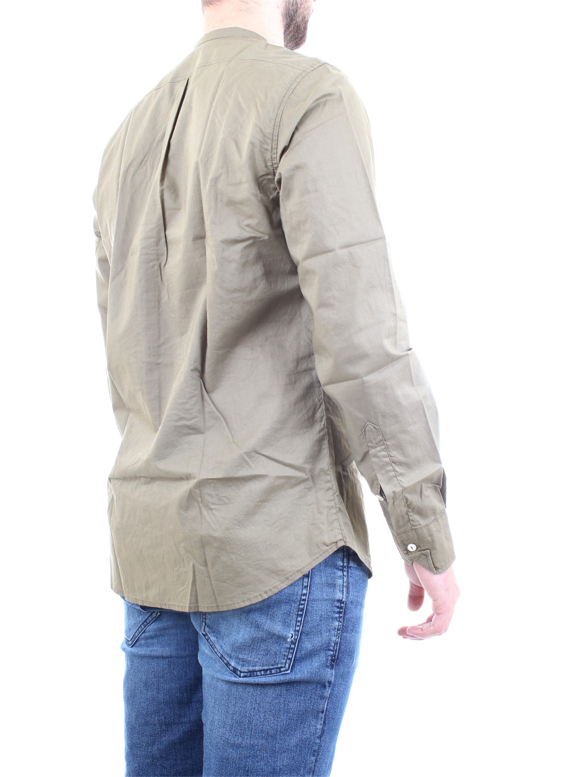 Officina36 0372707652 Military green Clothing Man Shirt Officina36 0372707652 Military green Clothing Man Shirt
