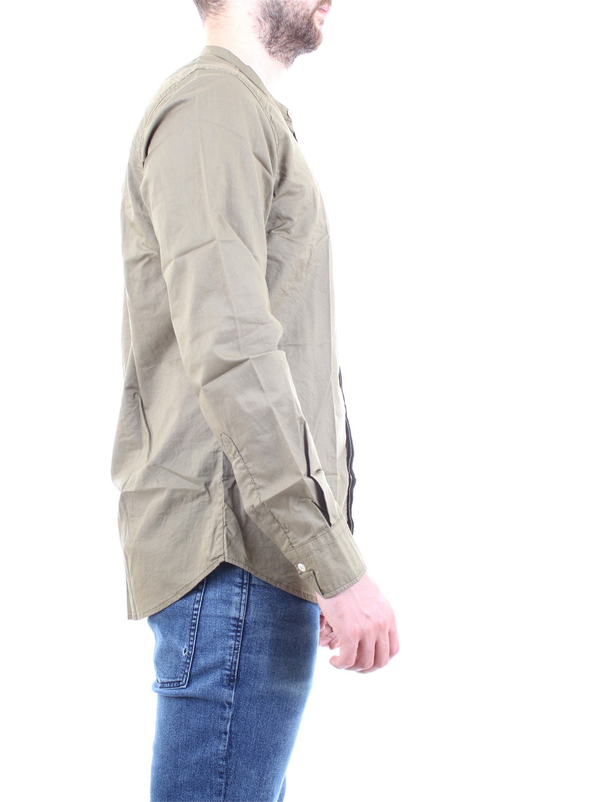 Officina36 0372707652 Military green Clothing Man Shirt Officina36 0372707652 Military green Clothing Man Shirt