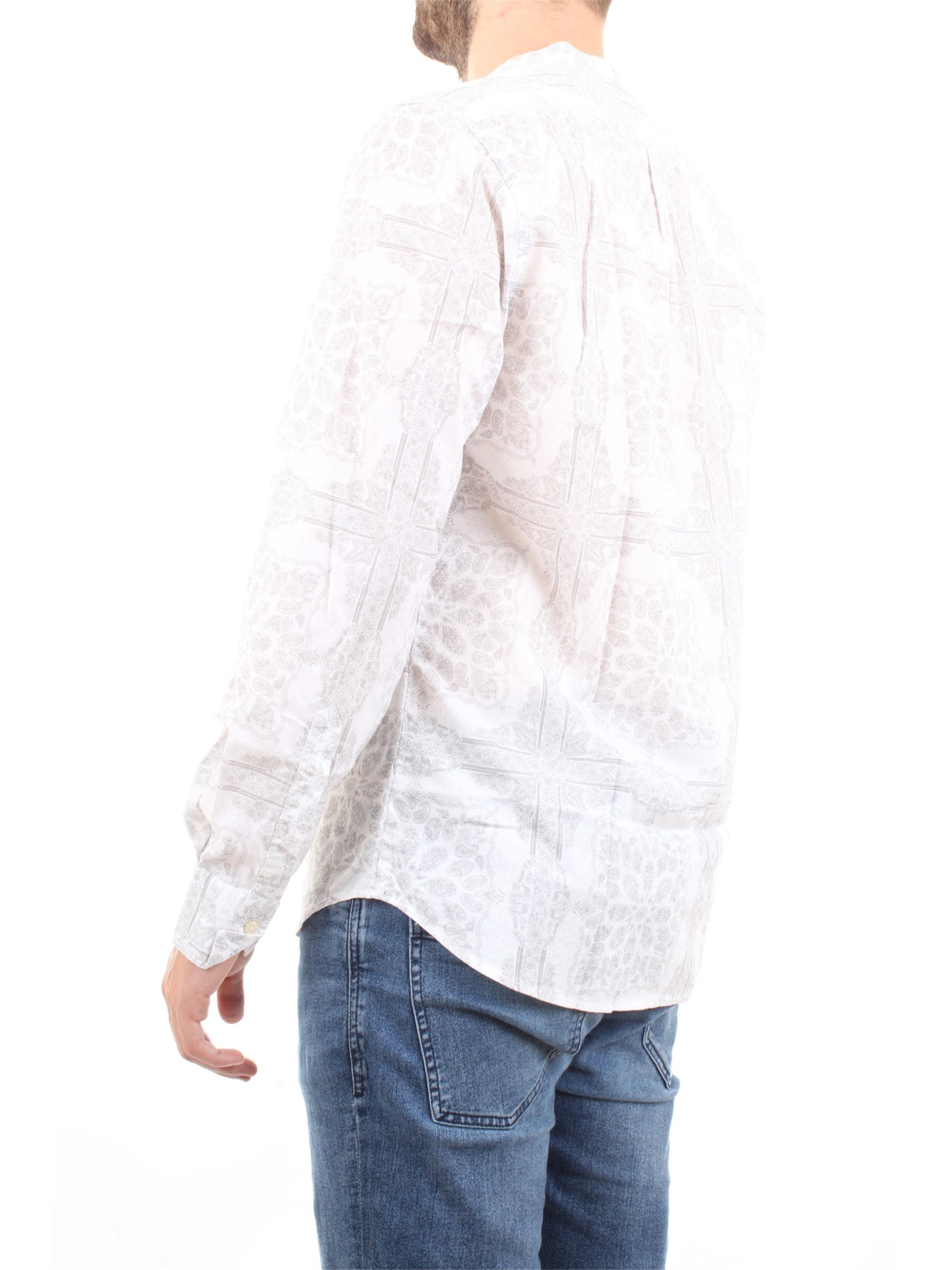 Officina36 0372707677 Black Clothing Man Shirt Officina36 0372707677 Black Clothing Man Shirt