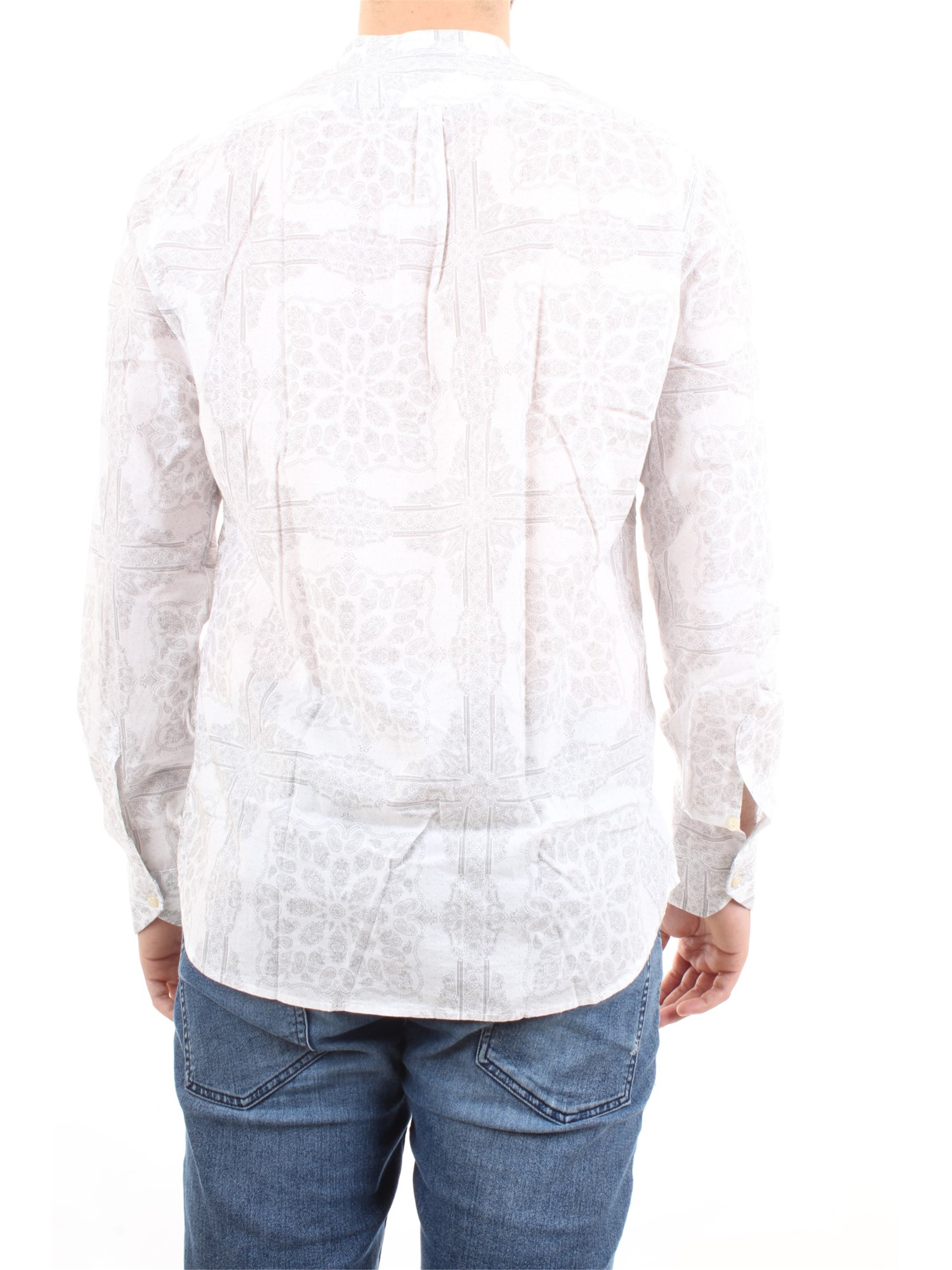 Officina36 0372707677 Black Clothing Man Shirt Officina36 0372707677 Black Clothing Man Shirt