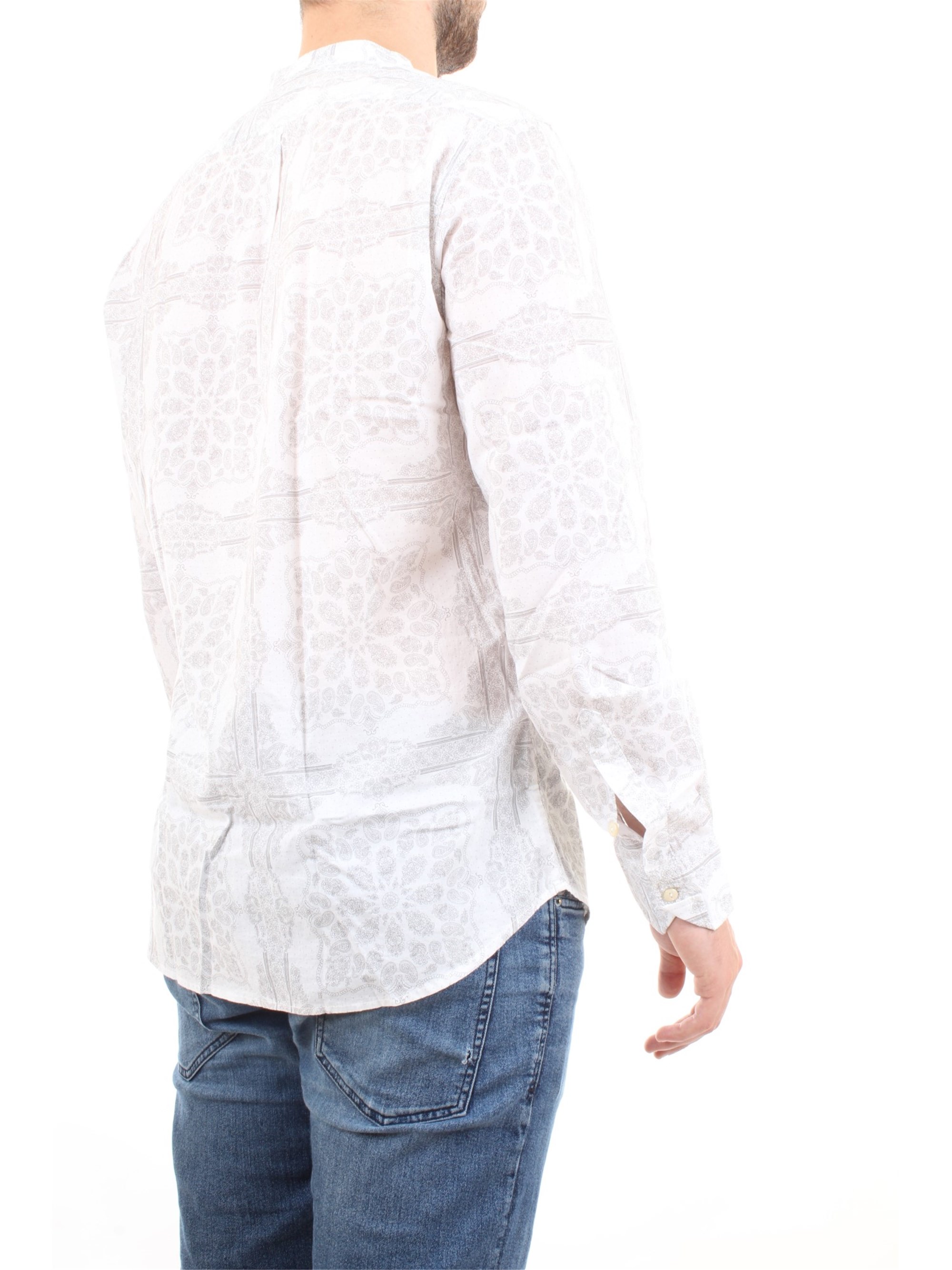 Officina36 0372707677 Black Clothing Man Shirt Officina36 0372707677 Black Clothing Man Shirt