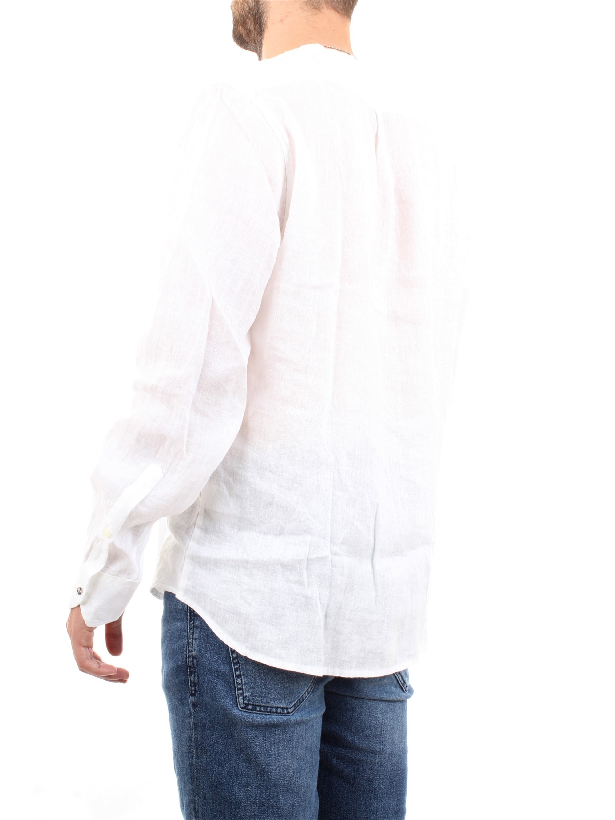 Officina36 0383707669 White Clothing Man Shirt Officina36 0383707669 White Clothing Man Shirt