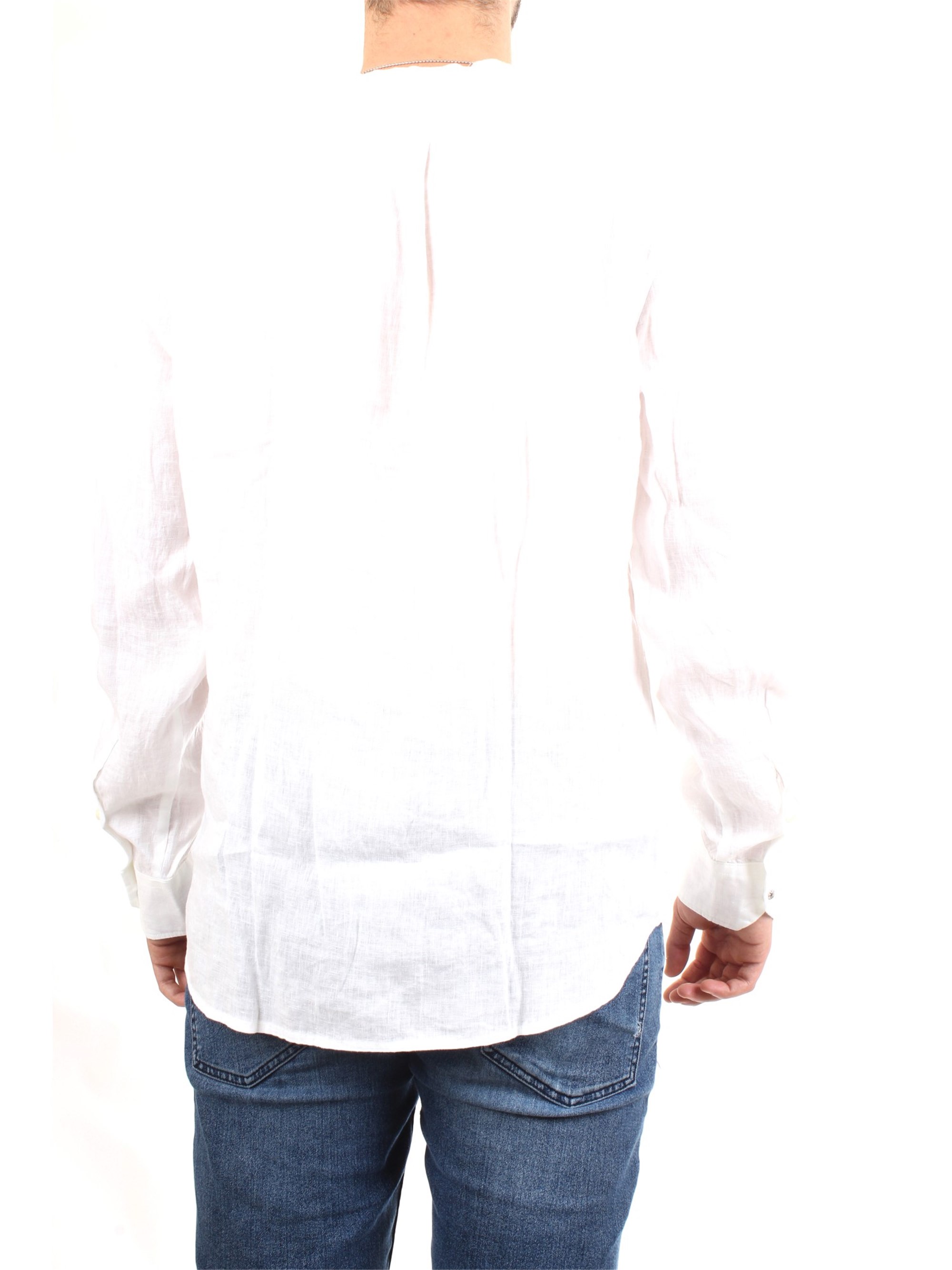 Officina36 0383707669 White Clothing Man Shirt Officina36 0383707669 White Clothing Man Shirt