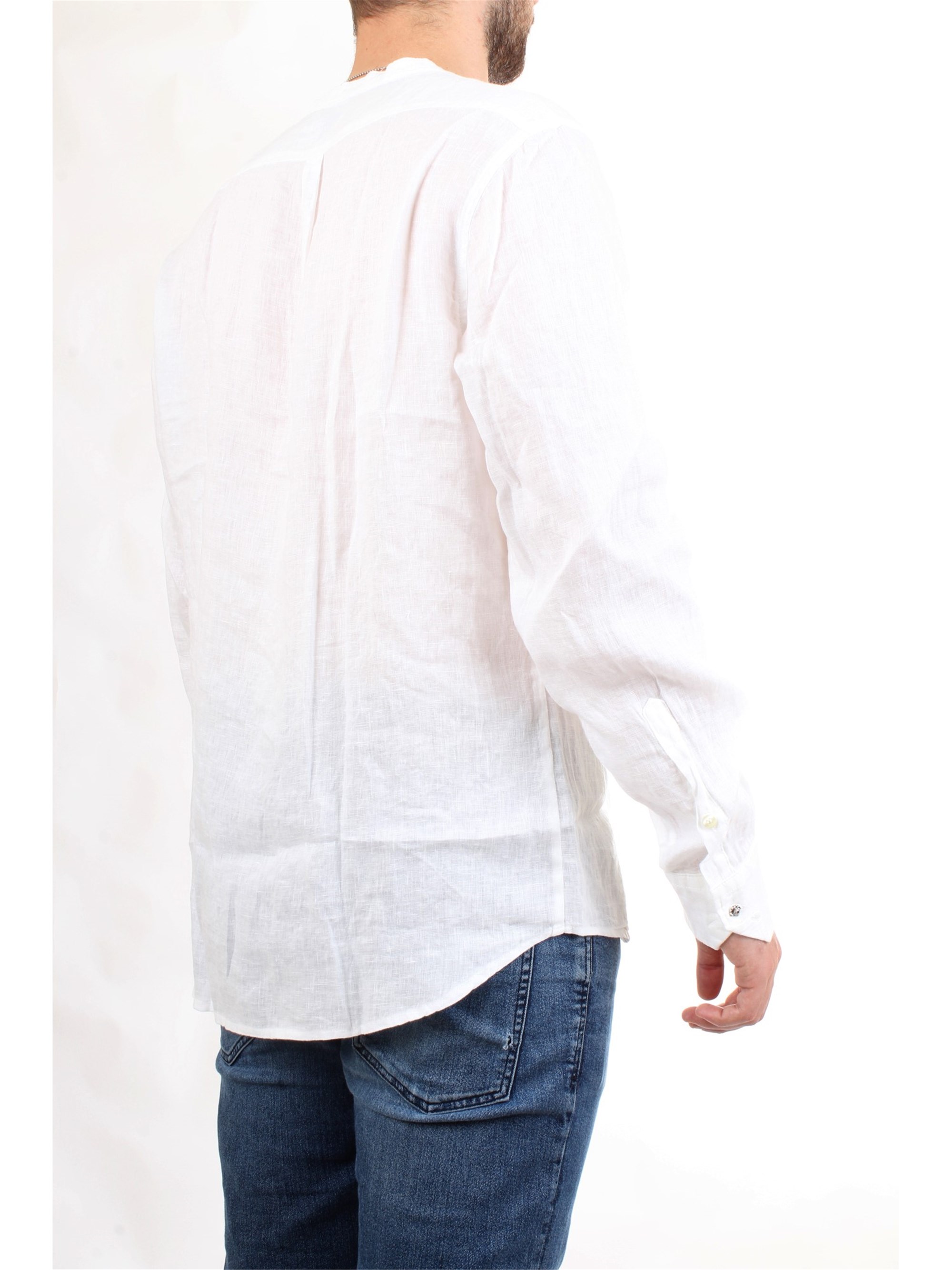 Officina36 0383707669 White Clothing Man Shirt Officina36 0383707669 White Clothing Man Shirt