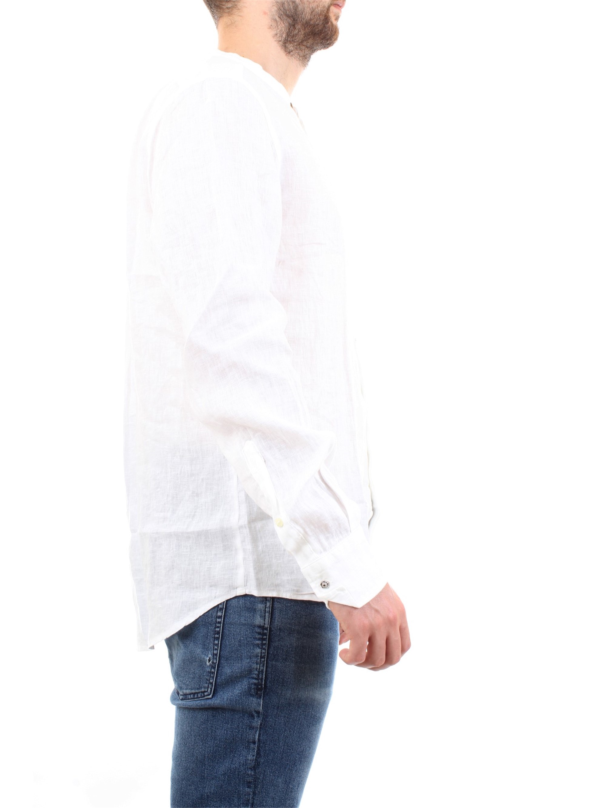 Officina36 0383707669 White Clothing Man Shirt Officina36 0383707669 White Clothing Man Shirt
