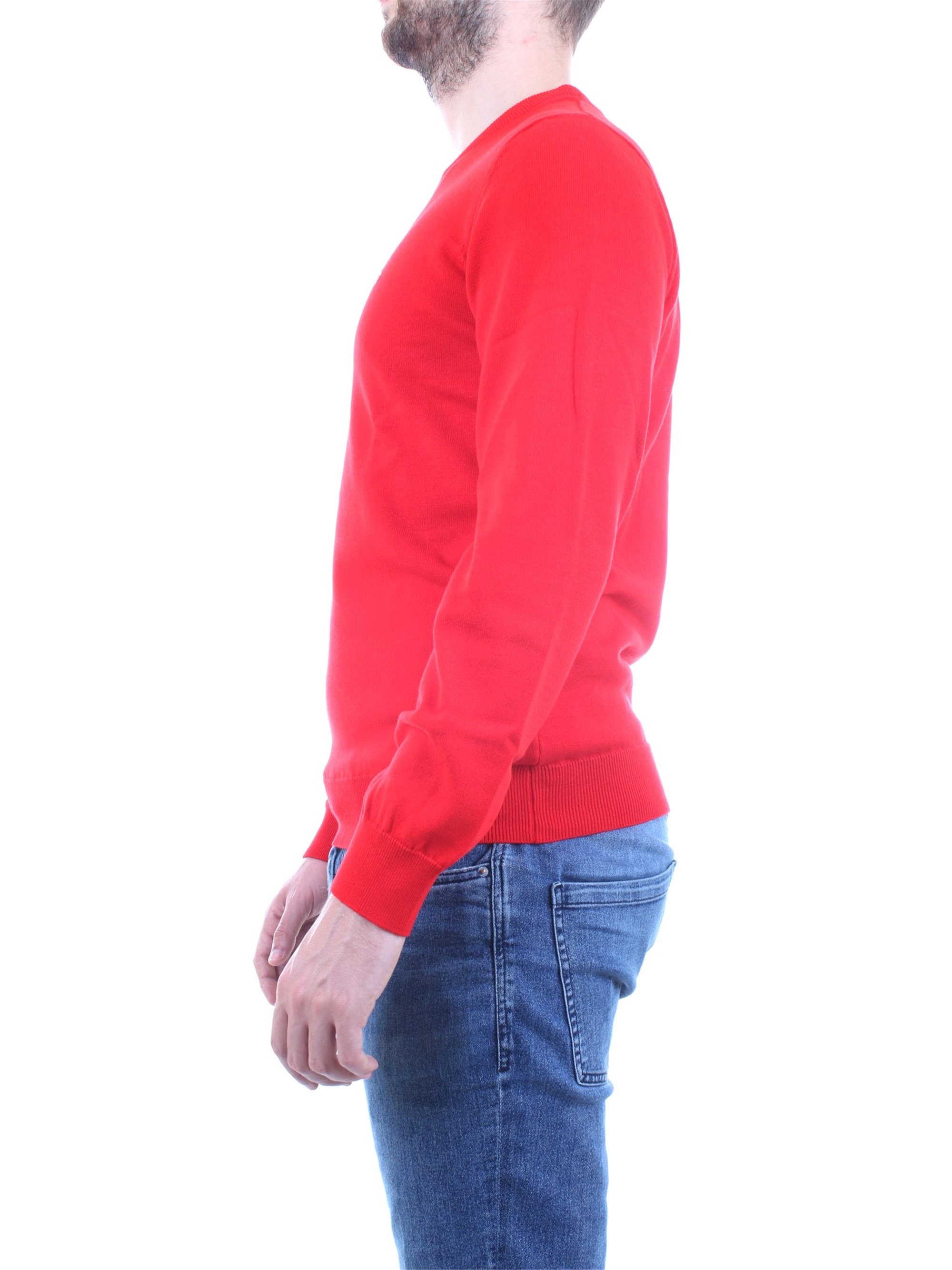 Lacoste AH3467-00 Red Clothing Man Sweater Lacoste AH3467-00 Red Clothing Man Sweater