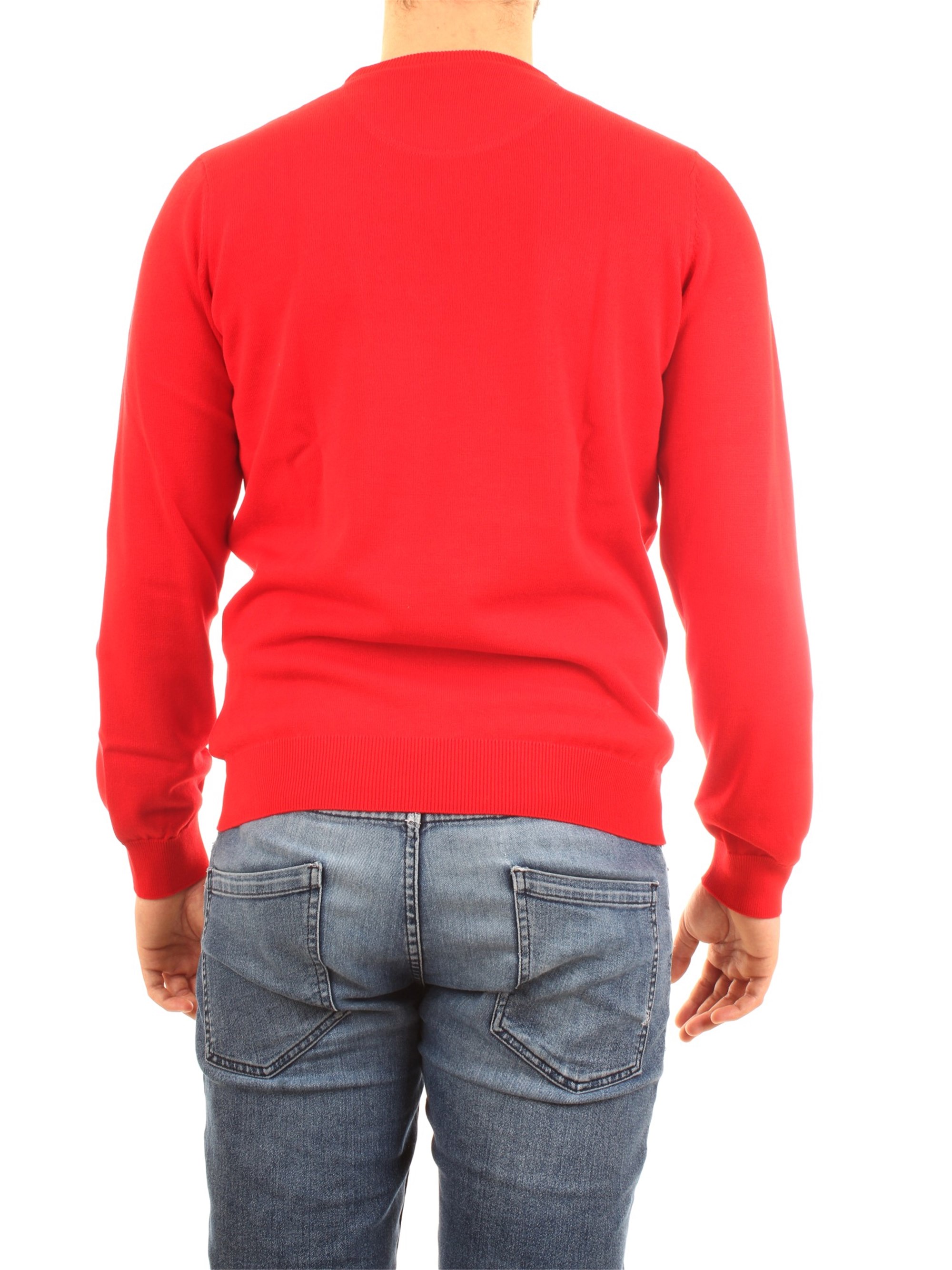 Lacoste AH3467-00 Red Clothing Man Sweater Lacoste AH3467-00 Red Clothing Man Sweater
