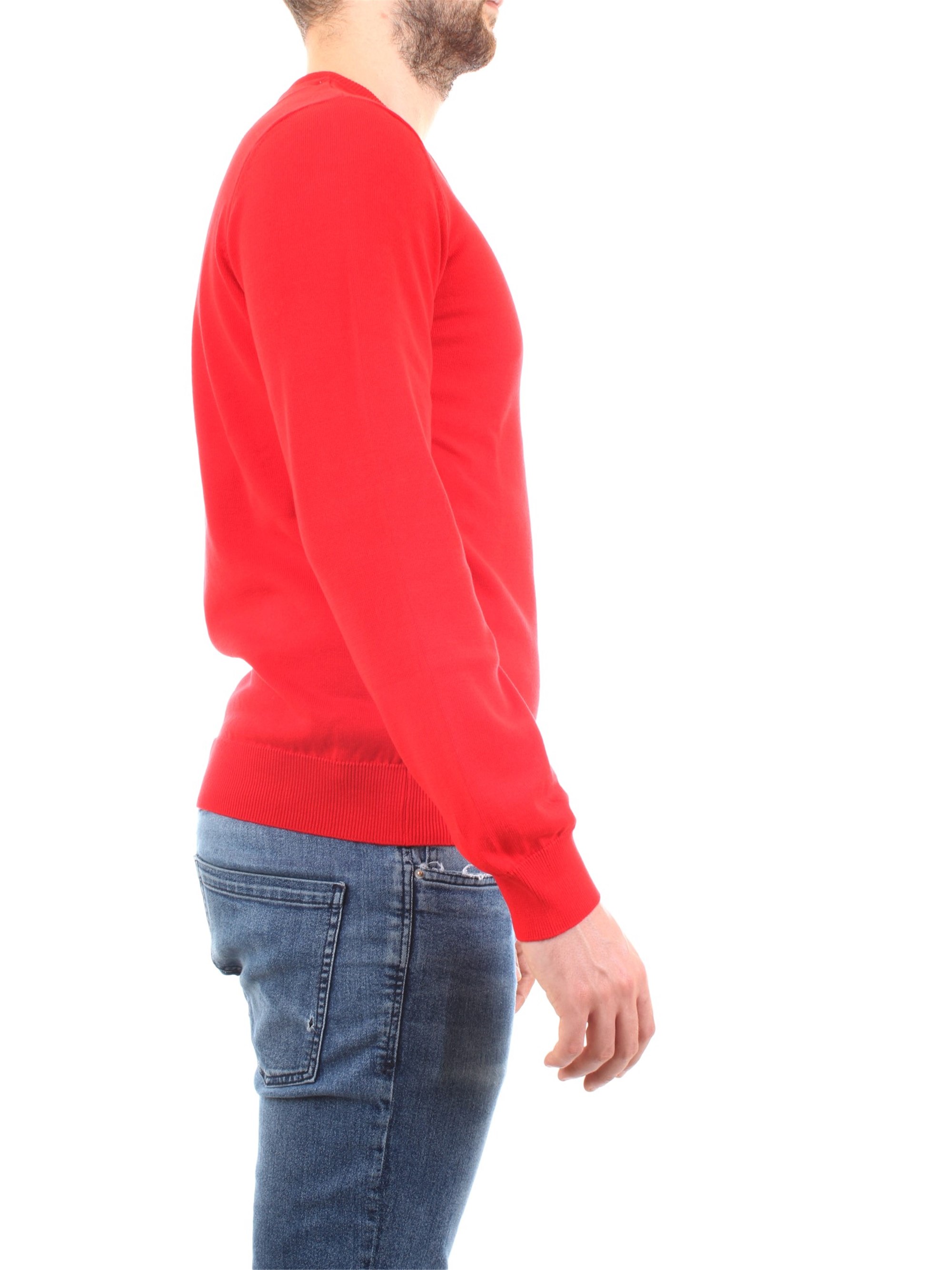 Lacoste AH3467-00 Red Clothing Man Sweater Lacoste AH3467-00 Red Clothing Man Sweater