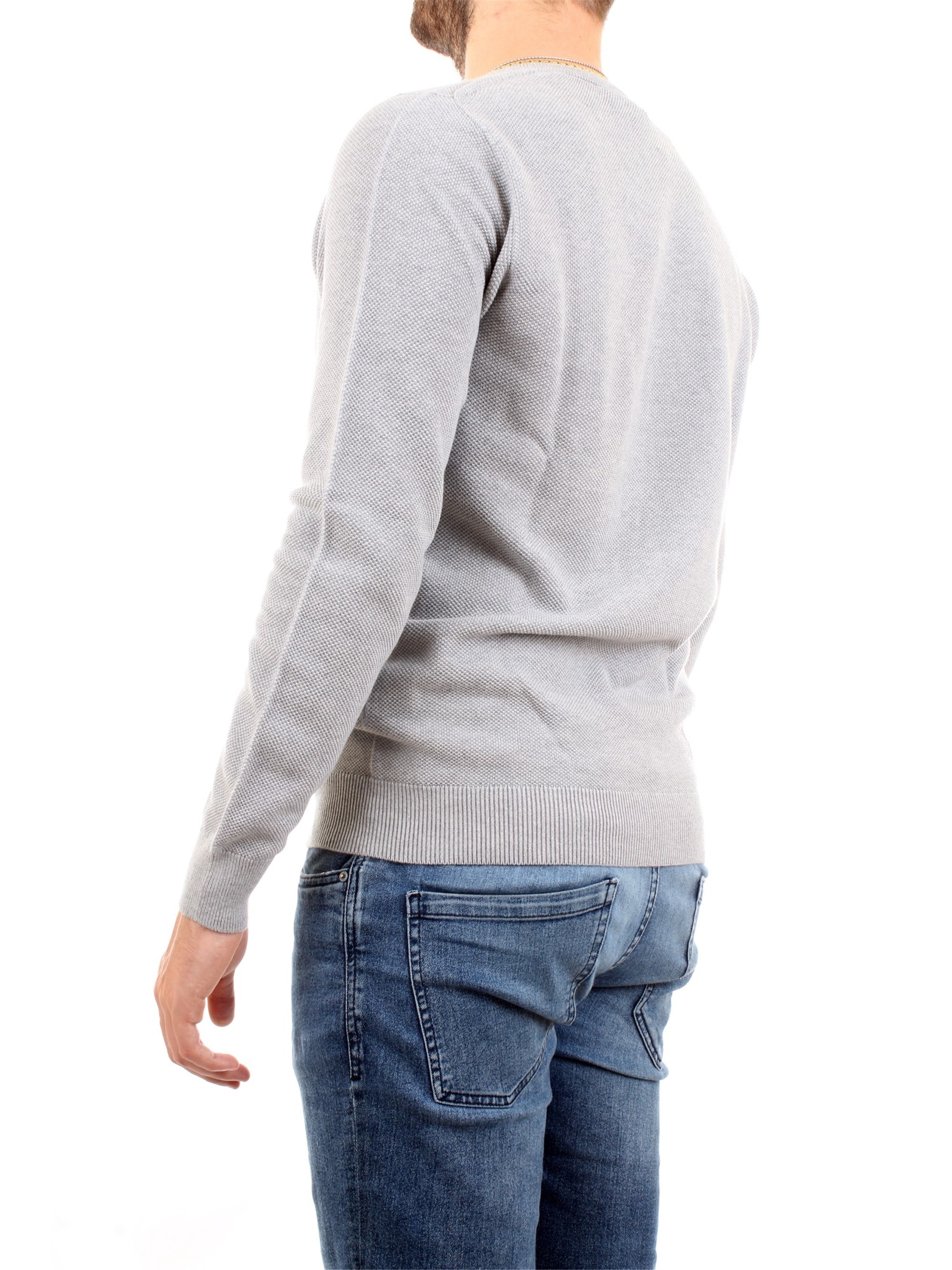 Lacoste AH4082-00 Grey Clothing Man Sweater Lacoste AH4082-00 Grey Clothing Man Sweater