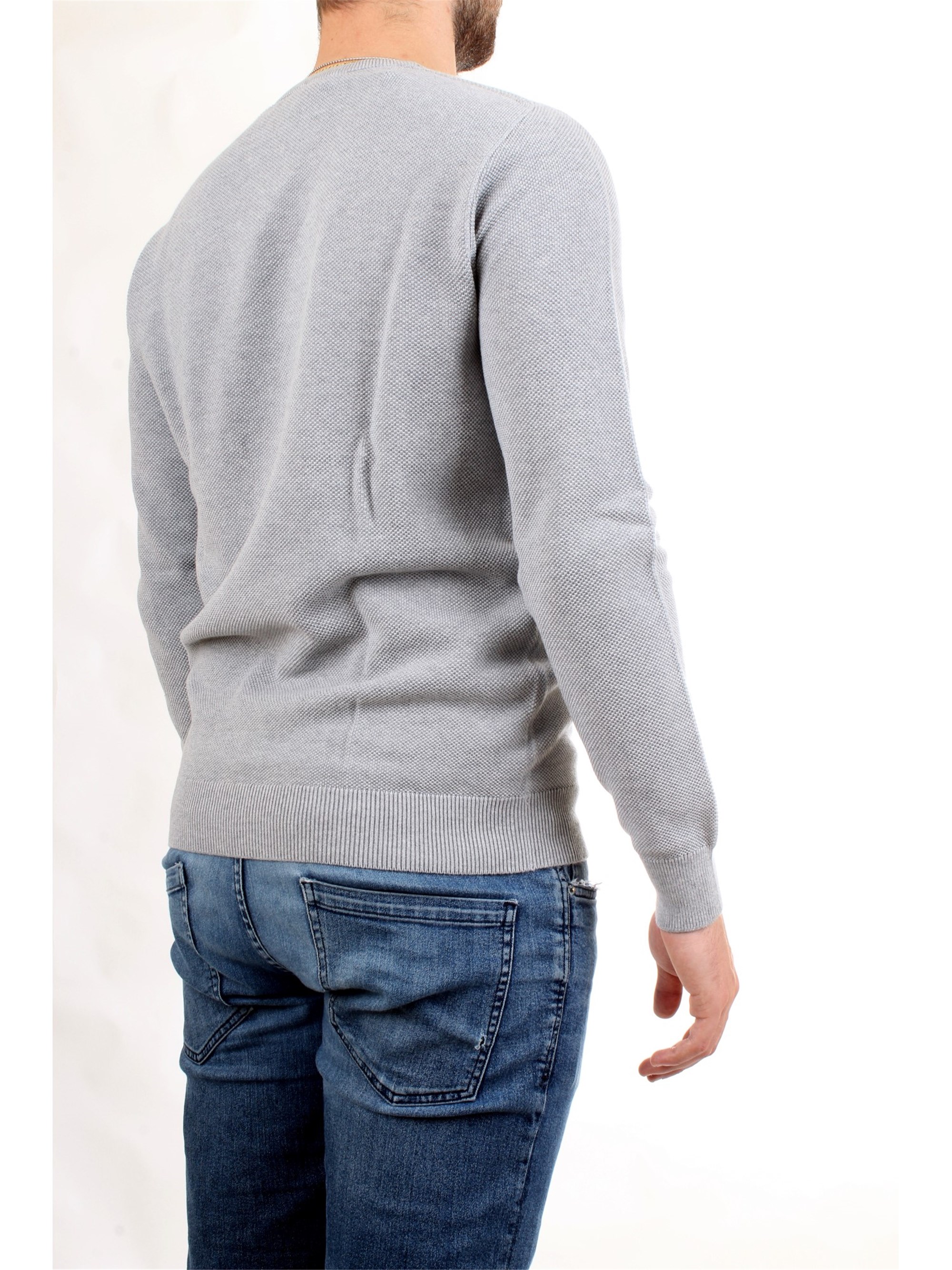 Lacoste AH4082-00 Grey Clothing Man Sweater Lacoste AH4082-00 Grey Clothing Man Sweater