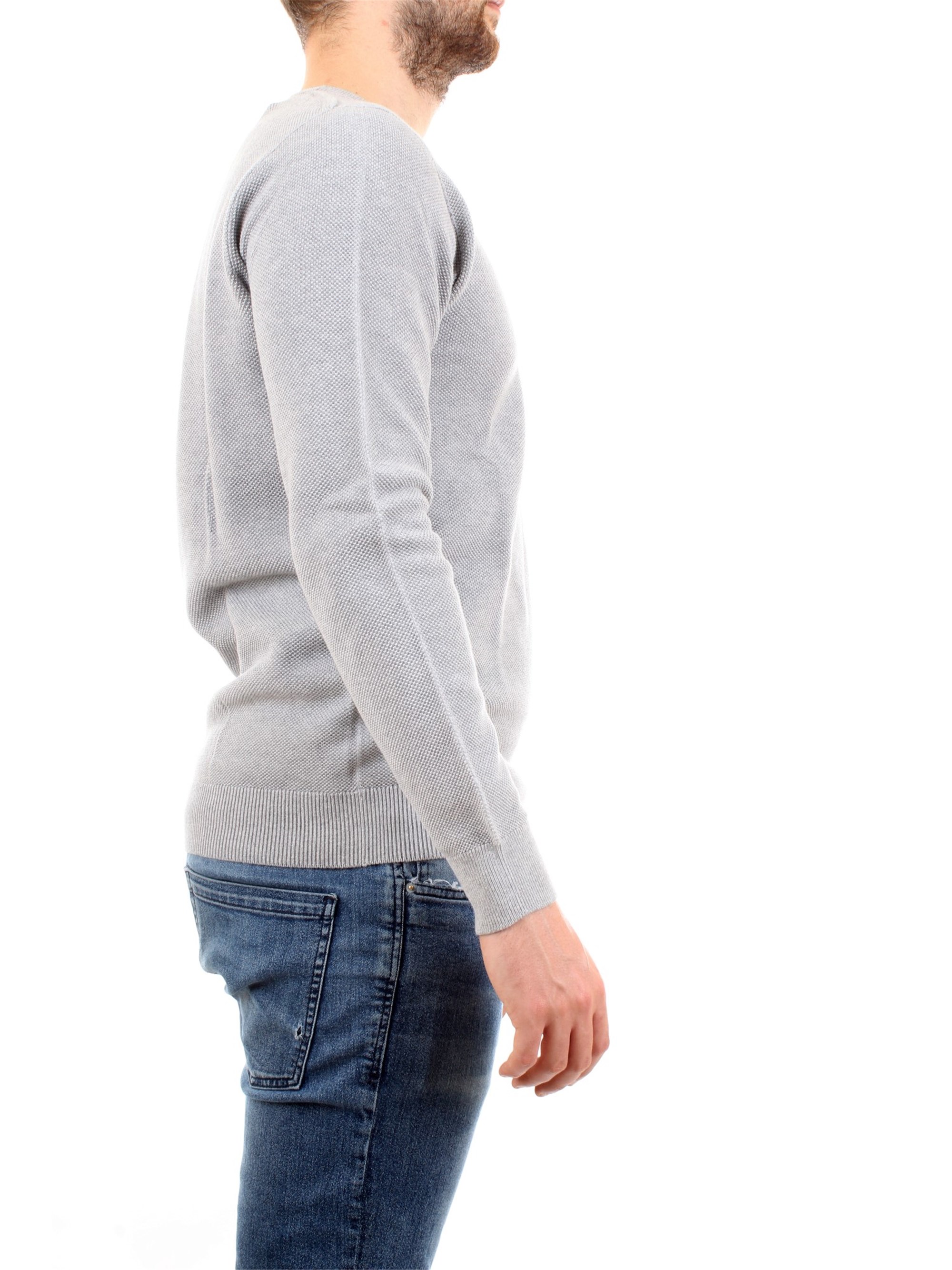 Lacoste AH4082-00 Grey Clothing Man Sweater Lacoste AH4082-00 Grey Clothing Man Sweater