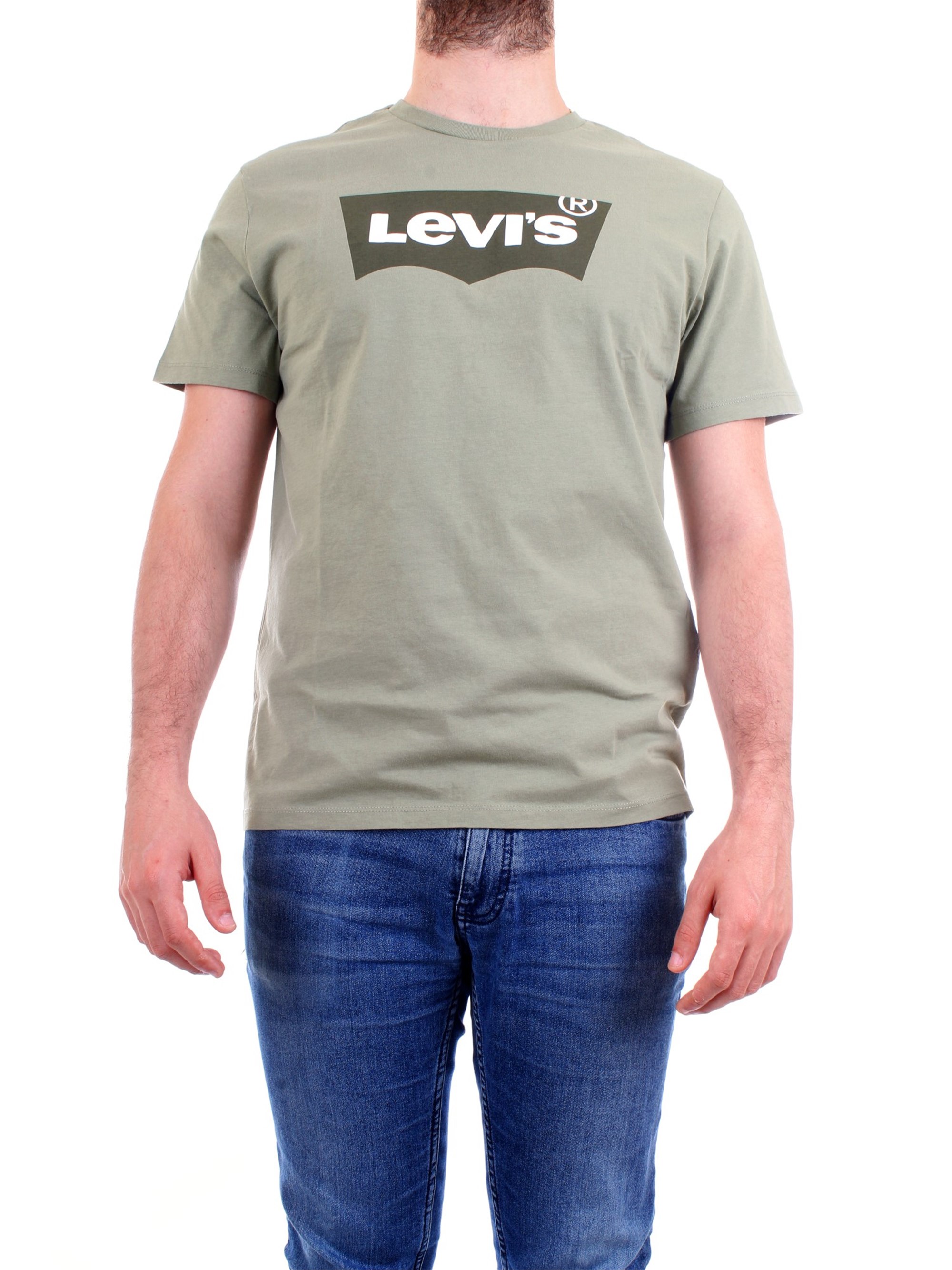 LEVI'S 22489 Green Clothing Man T-Shirt/Polo LEVI'S 22489 Green Clothing Man T-Shirt/Polo