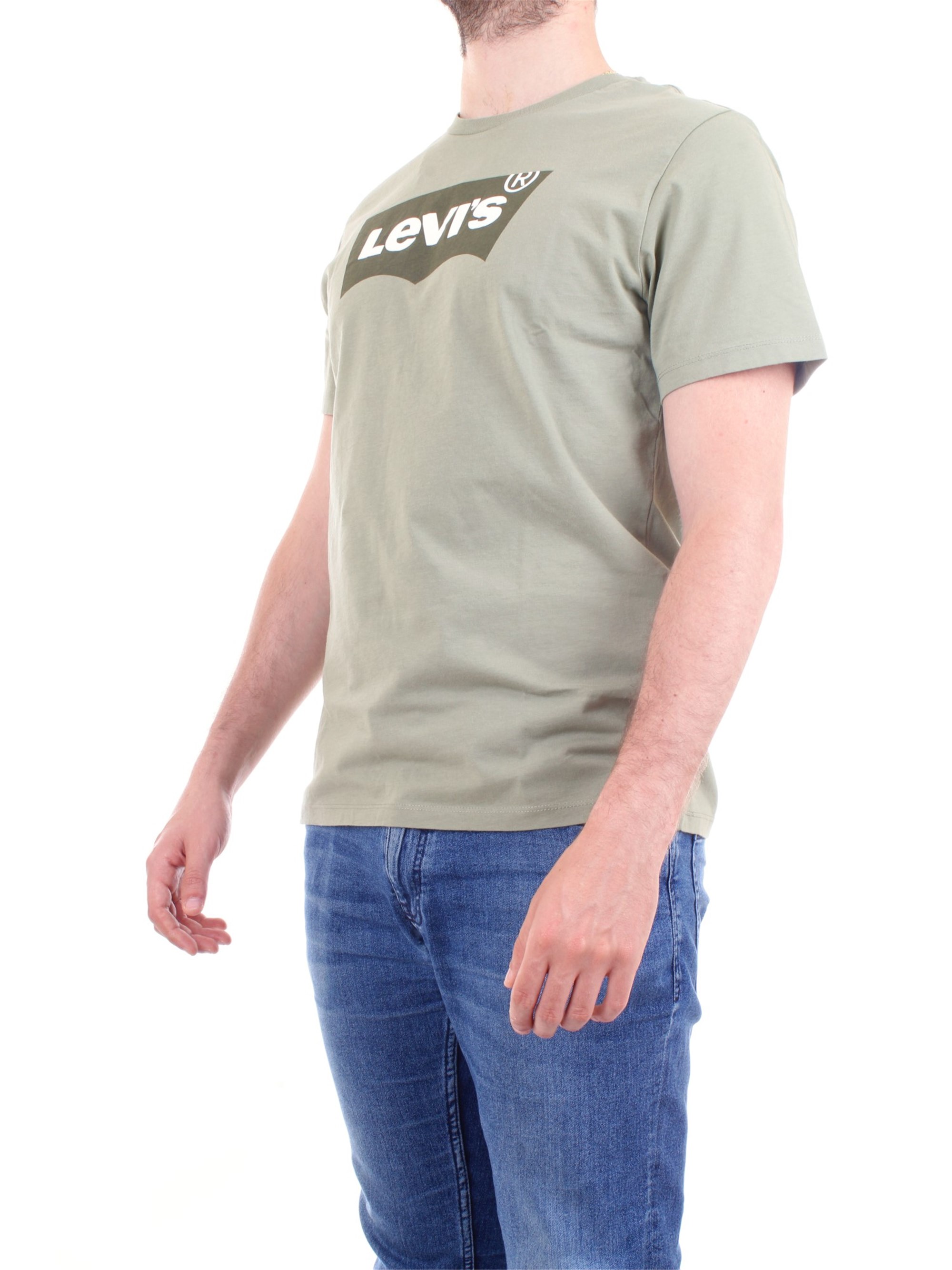 LEVI'S 22489 Green Clothing Man T-Shirt/Polo LEVI'S 22489 Green Clothing Man T-Shirt/Polo