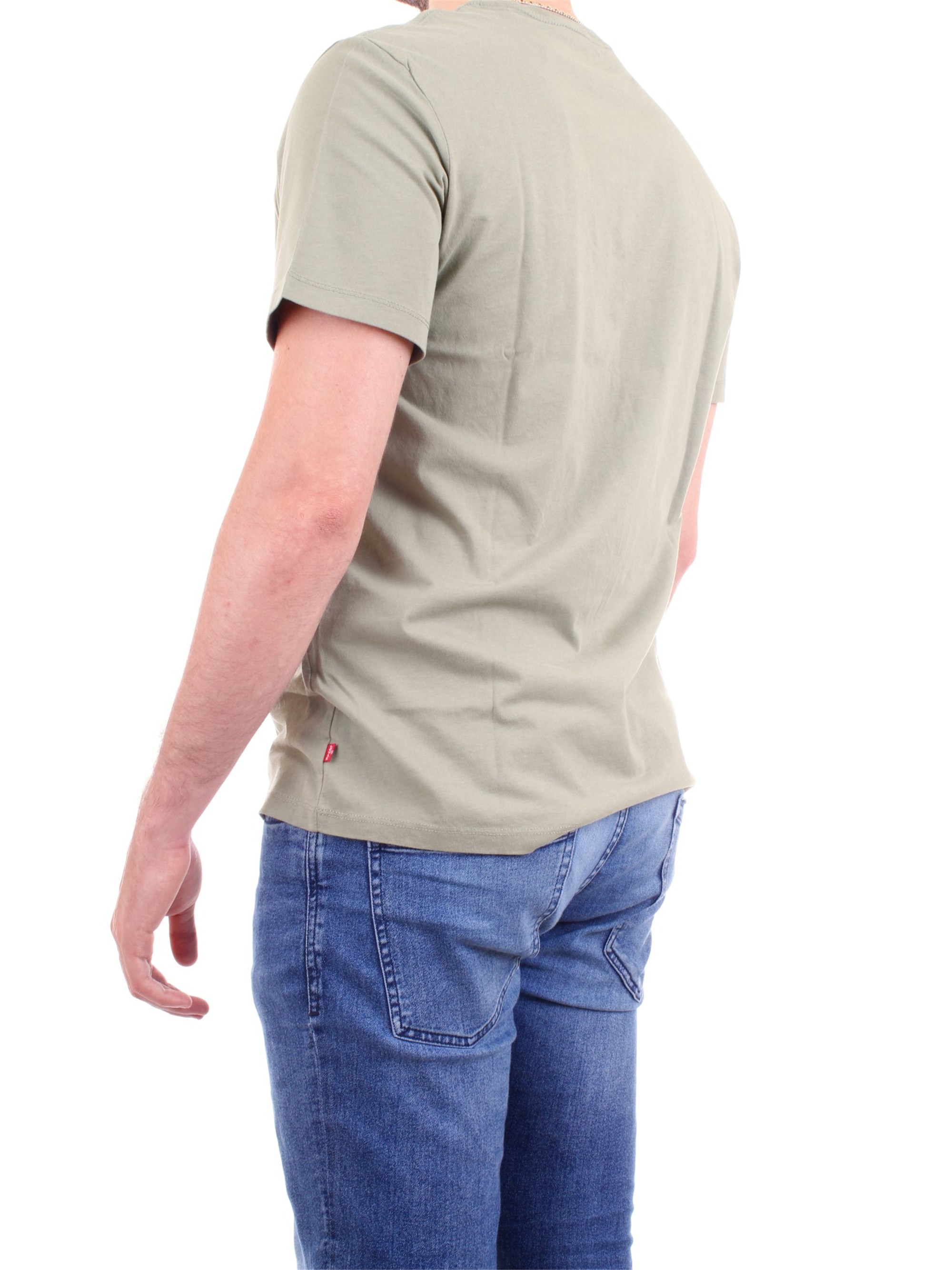 LEVI'S 22489 Green Clothing Man T-Shirt/Polo LEVI'S 22489 Green Clothing Man T-Shirt/Polo