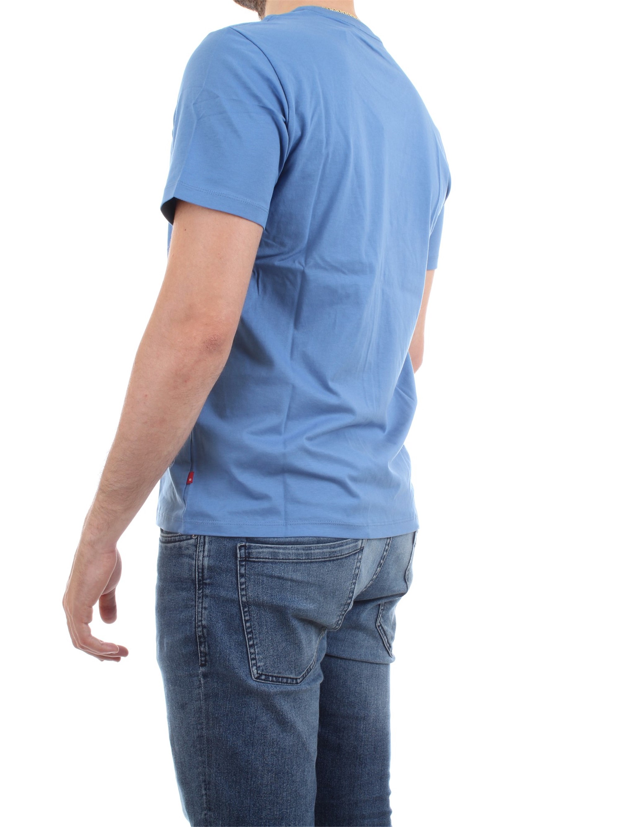 LEVI'S 22489 Blue Clothing Man T-Shirt/Polo LEVI'S 22489 Blue Clothing Man T-Shirt/Polo