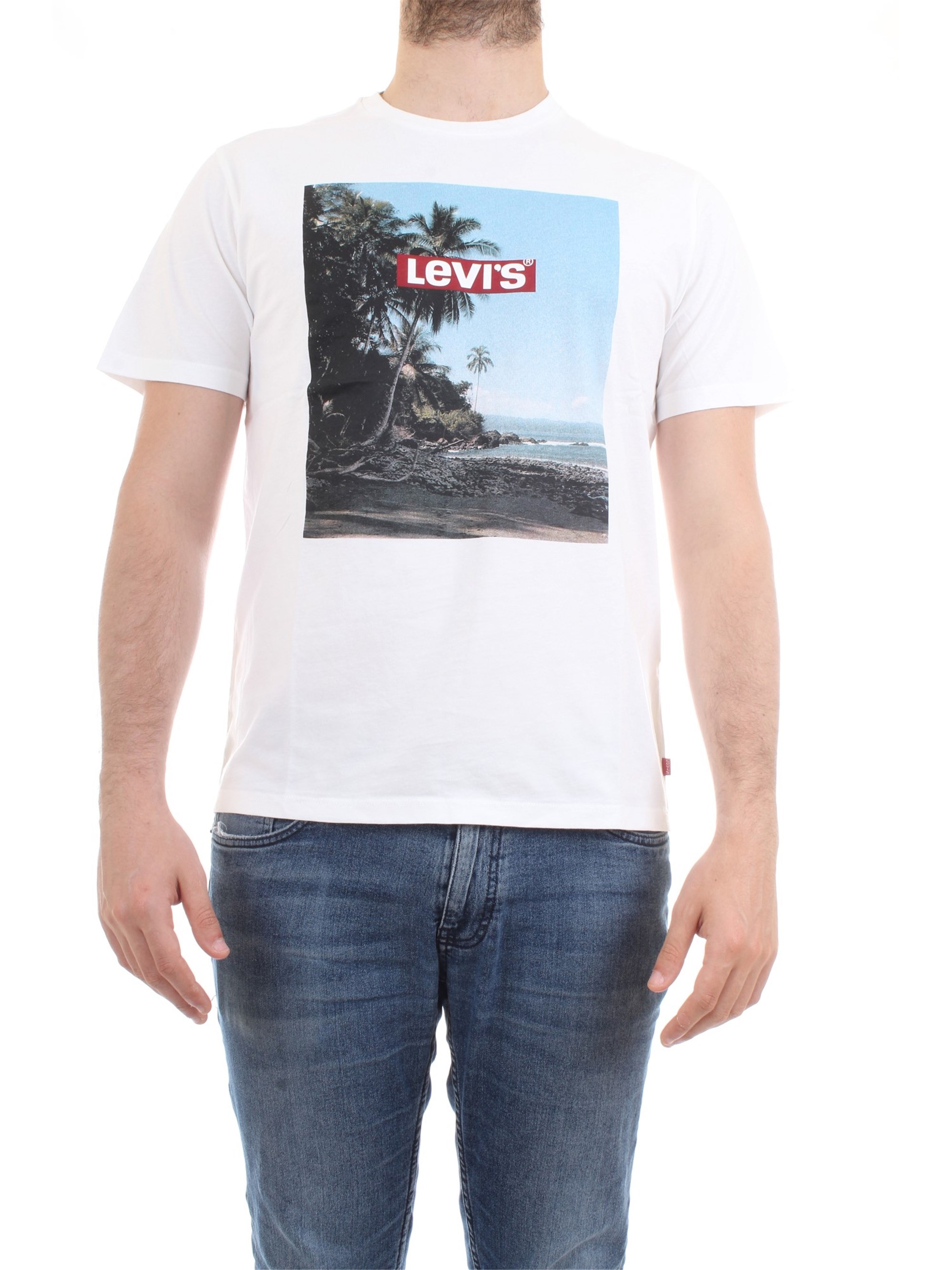 LEVI'S 22491 bianco1 Clothing Man T-Shirt/Polo LEVI'S 22491 bianco1 Clothing Man T-Shirt/Polo