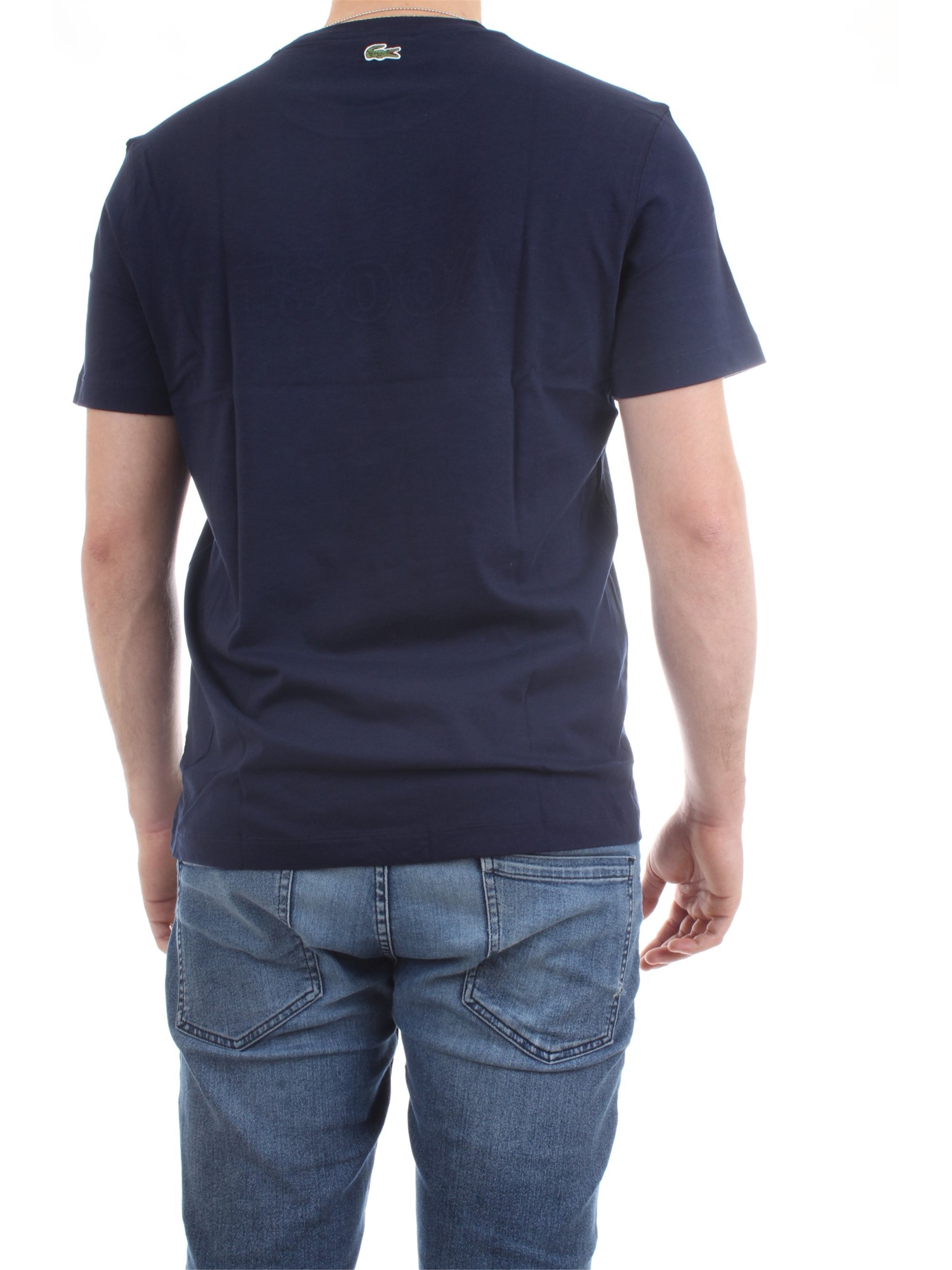 Lacoste TH8804-00 Blue Clothing Man T-Shirt/Polo Lacoste TH8804-00 Blue Clothing Man T-Shirt/Polo