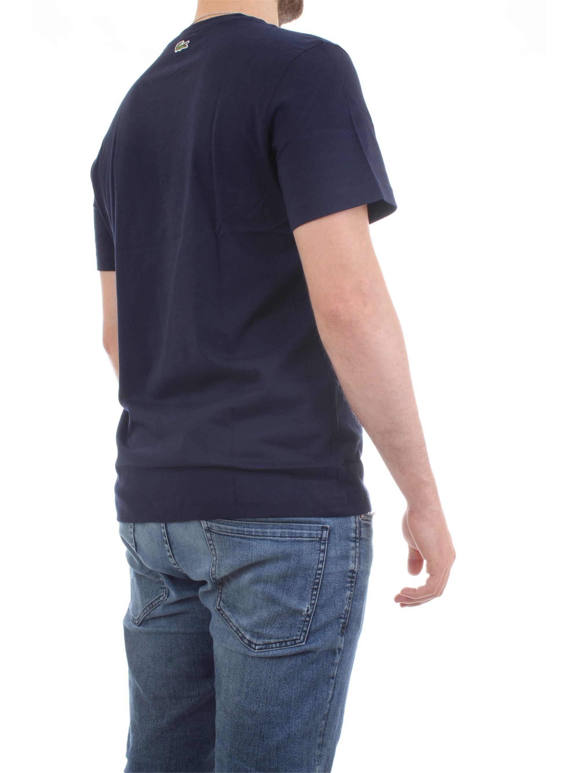 Lacoste TH8804-00 Blue Clothing Man T-Shirt/Polo Lacoste TH8804-00 Blue Clothing Man T-Shirt/Polo