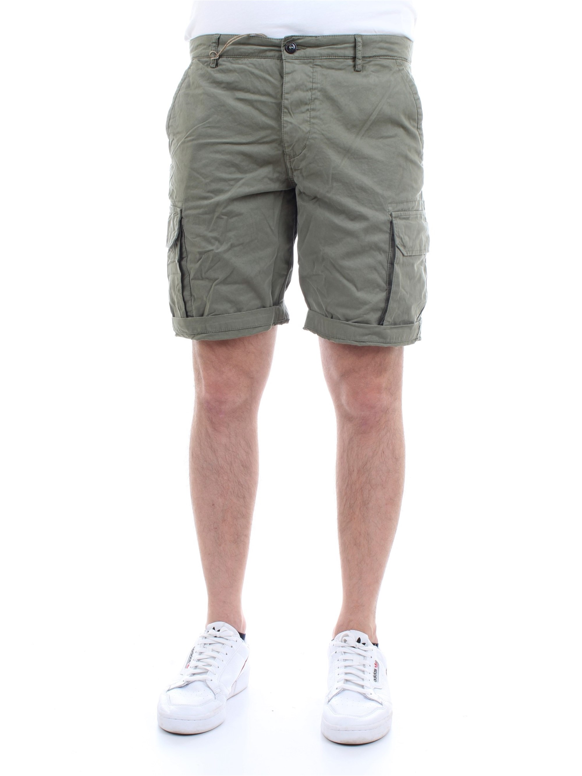 40 Weft NICK 5035 Green Clothing Man Shorts 40 Weft NICK 5035 Green Clothing Man Shorts