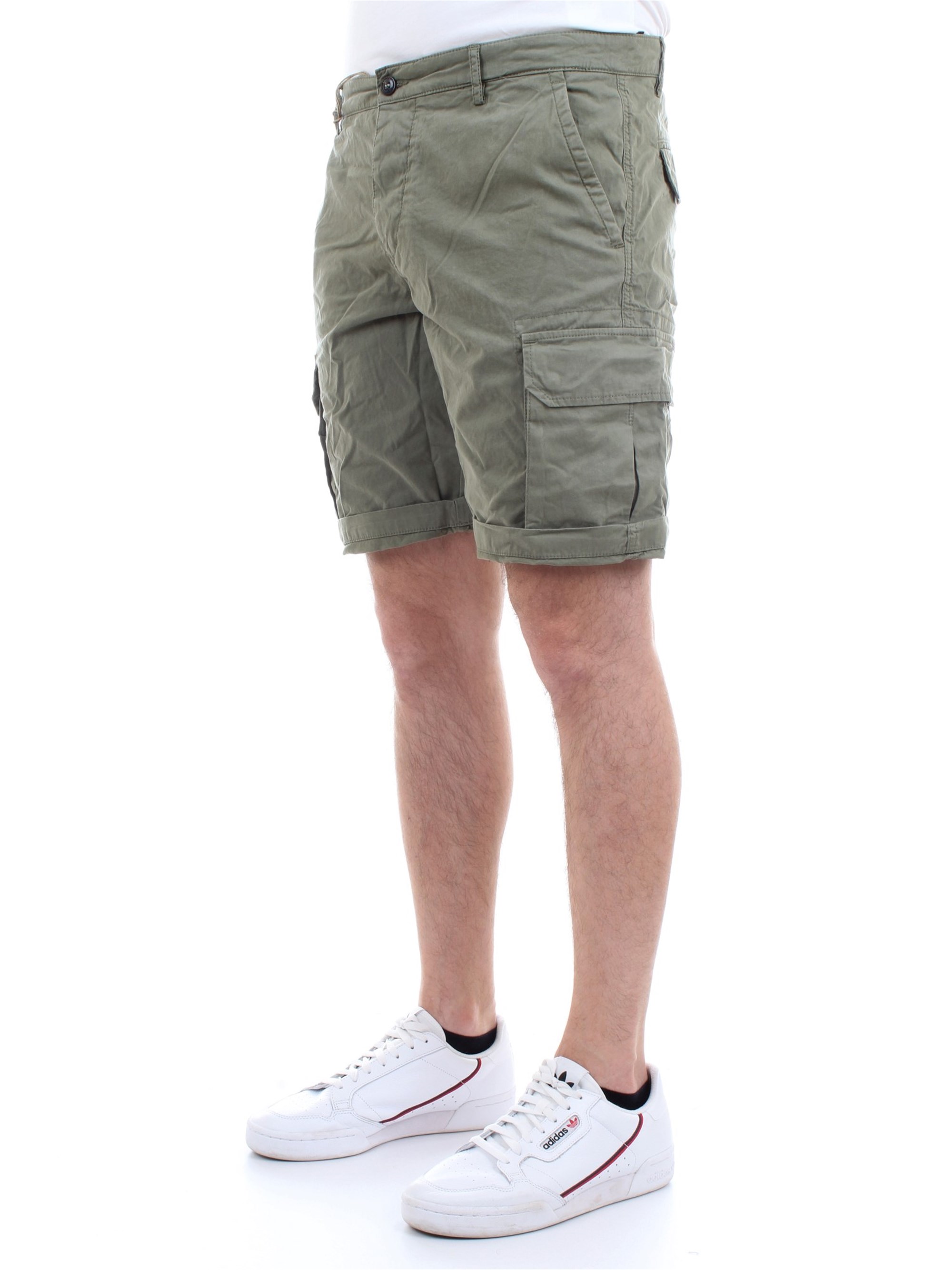 40 Weft NICK 5035 Green Clothing Man Shorts 40 Weft NICK 5035 Green Clothing Man Shorts