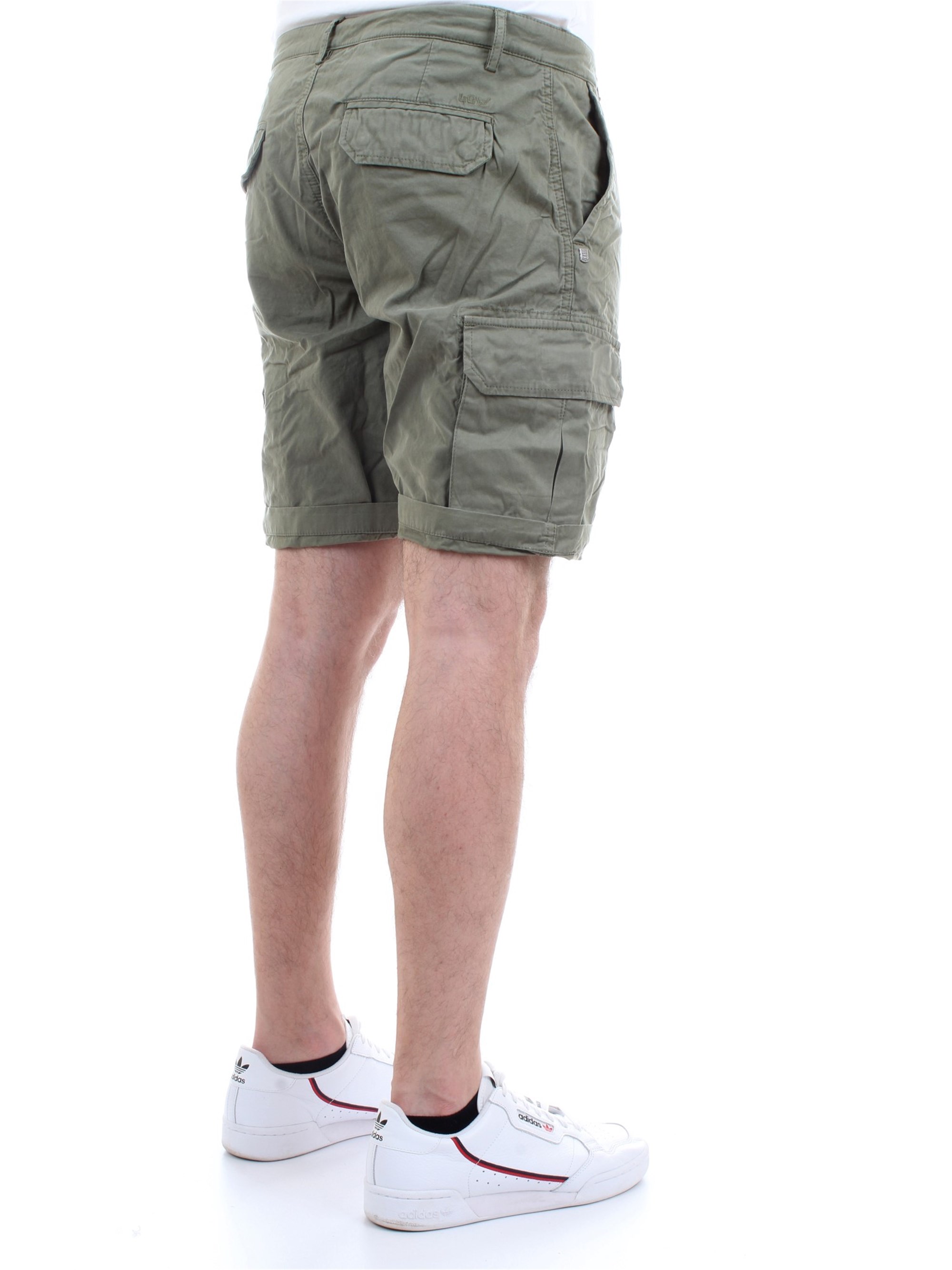 40 Weft NICK 5035 Green Clothing Man Shorts 40 Weft NICK 5035 Green Clothing Man Shorts