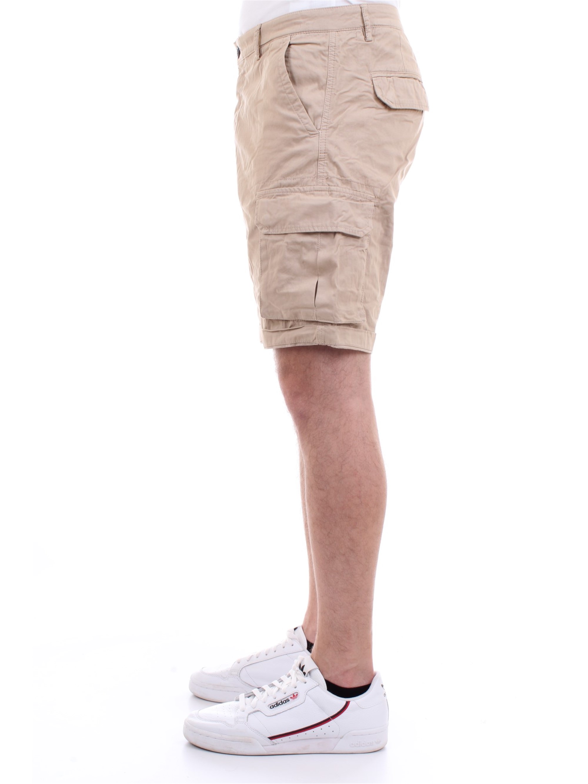 40 Weft NICK 5035 Beige Clothing Man Shorts 40 Weft NICK 5035 Beige Clothing Man Shorts