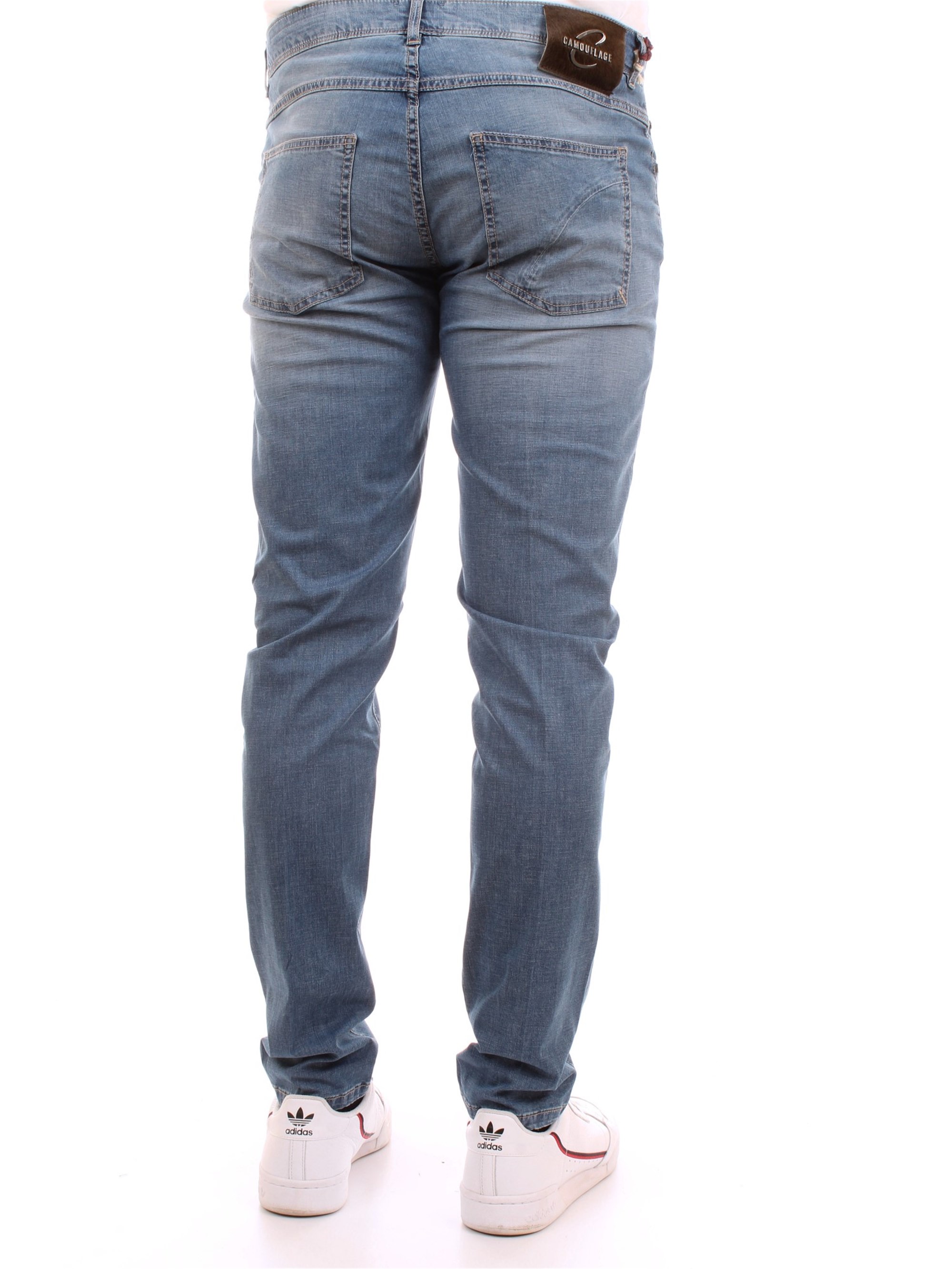 CAMOUFLAGE D18 A370 Light blue Clothing Man Jeans CAMOUFLAGE D18 A370 Light blue Clothing Man Jeans