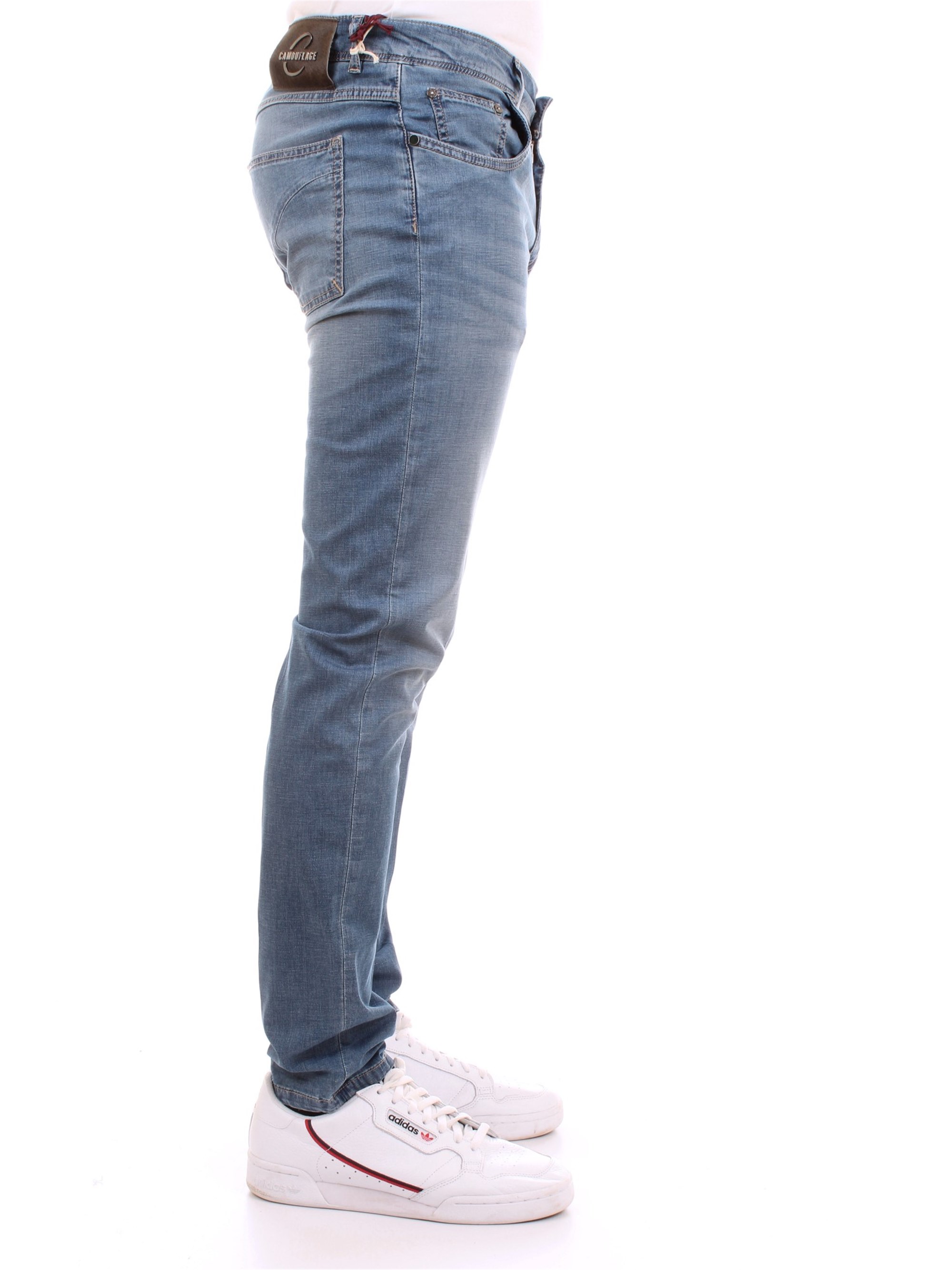 CAMOUFLAGE D18 A370 Light blue Clothing Man Jeans CAMOUFLAGE D18 A370 Light blue Clothing Man Jeans