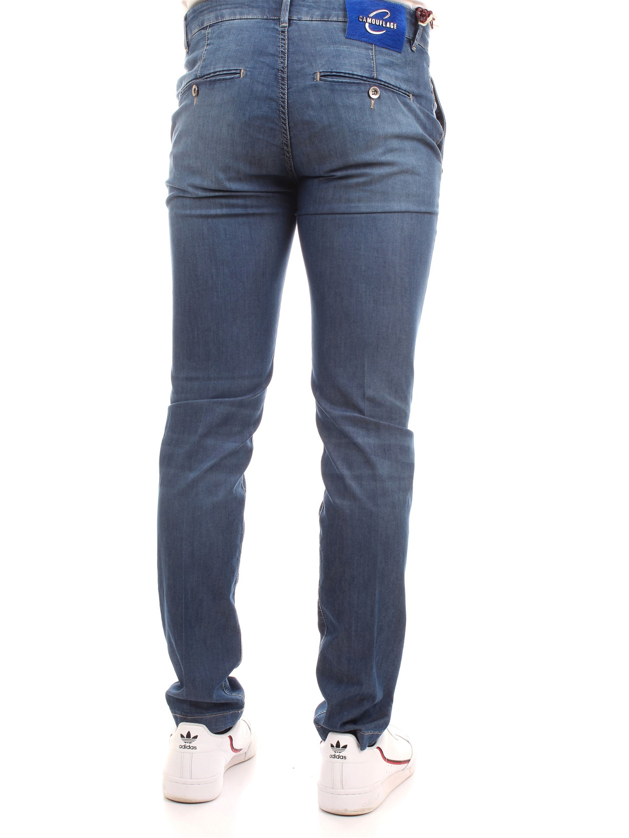 CAMOUFLAGE D11 A385 Light blue Clothing Man Jeans CAMOUFLAGE D11 A385 Light blue Clothing Man Jeans