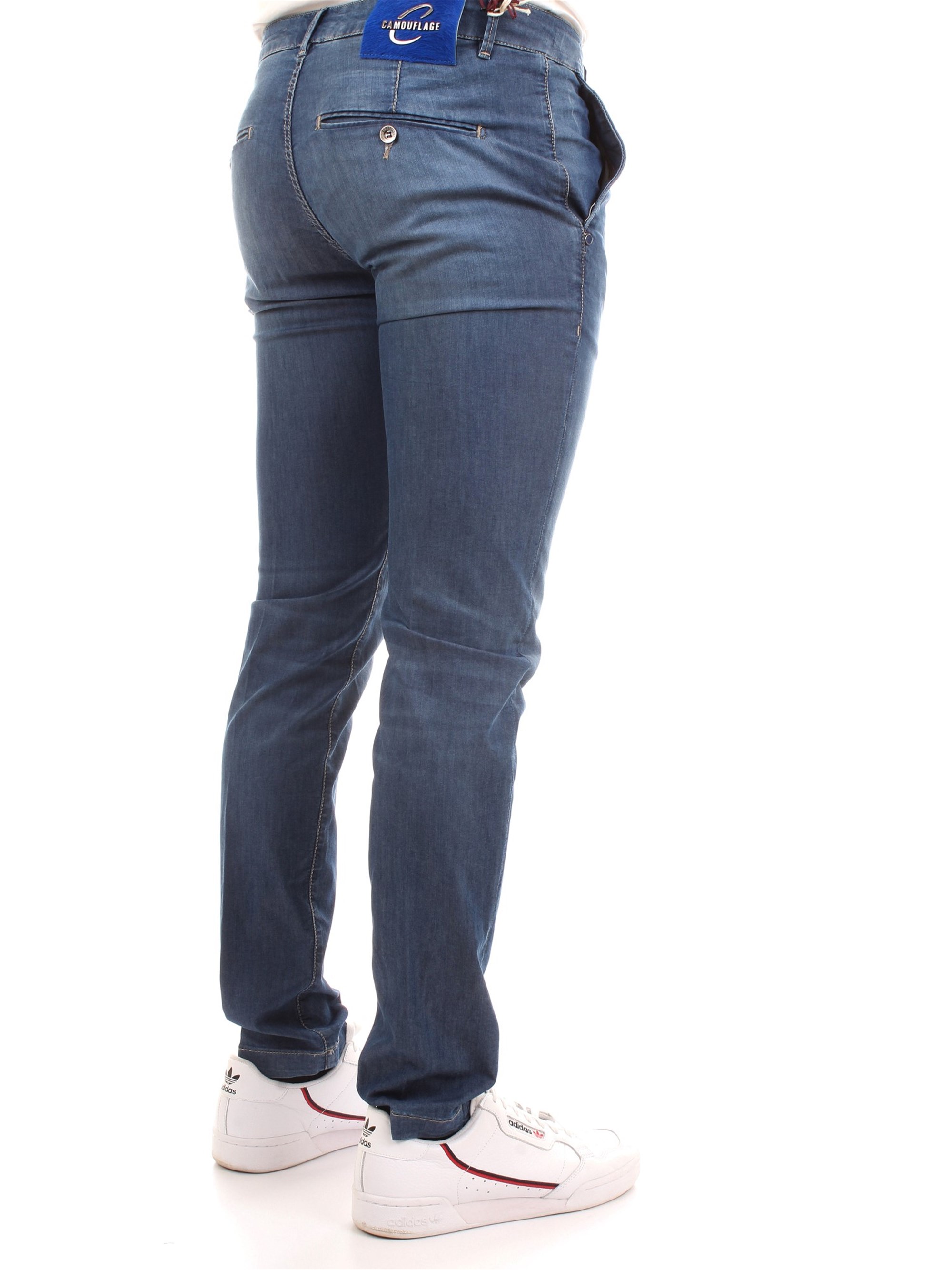 CAMOUFLAGE D11 A385 Light blue Clothing Man Jeans CAMOUFLAGE D11 A385 Light blue Clothing Man Jeans