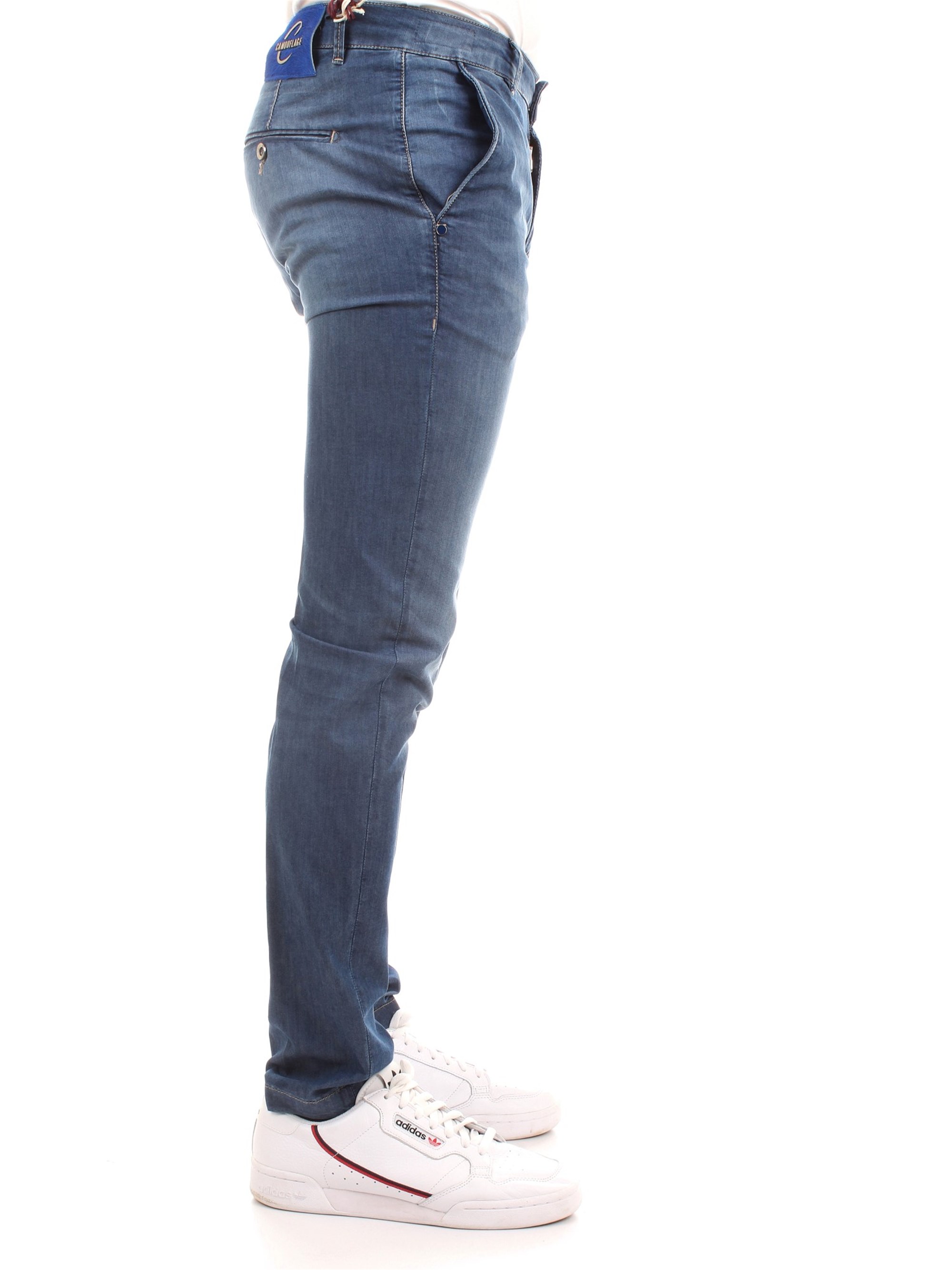CAMOUFLAGE D11 A385 Light blue Clothing Man Jeans CAMOUFLAGE D11 A385 Light blue Clothing Man Jeans