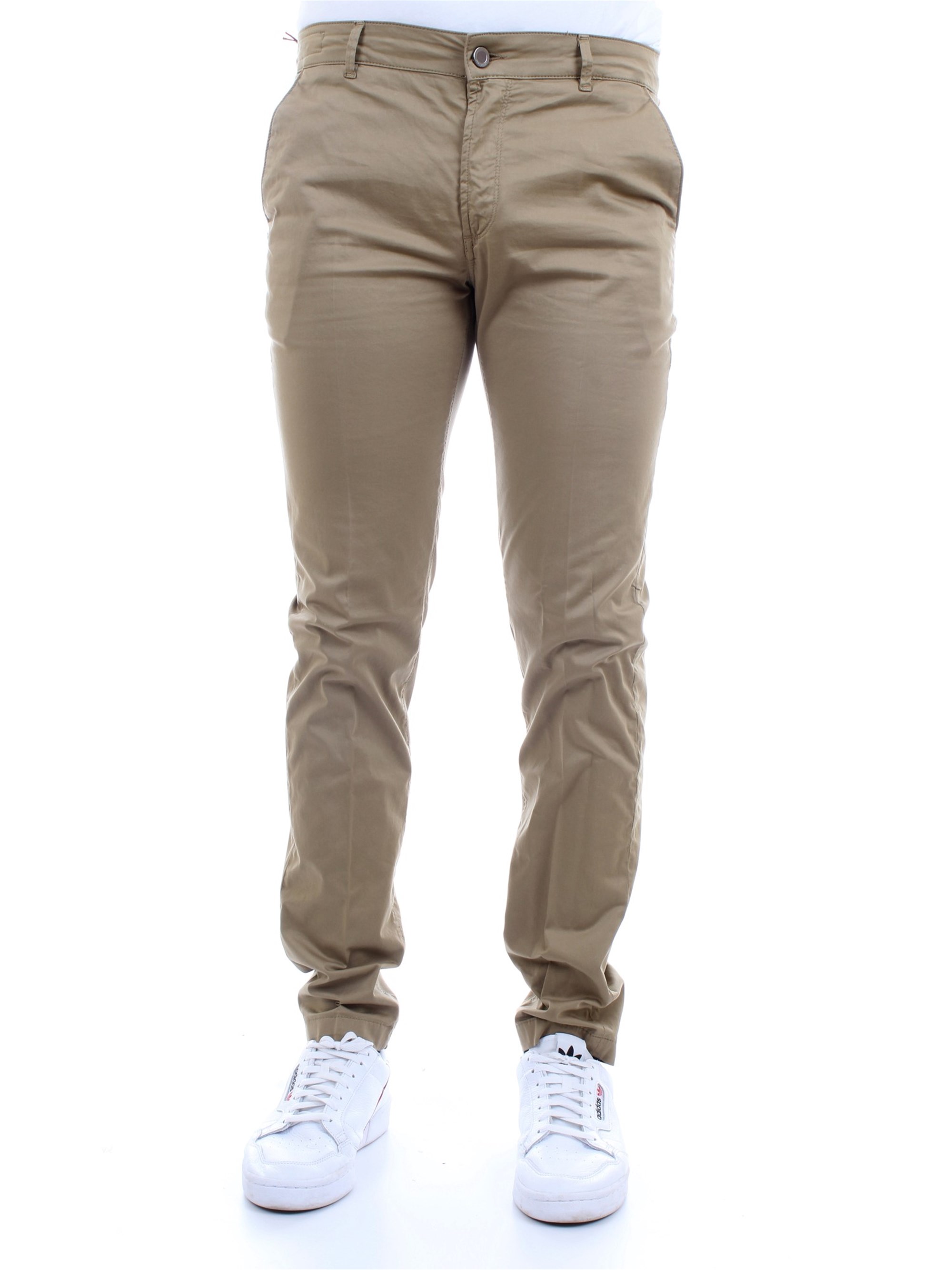CAMOUFLAGE CHINOS REY 17ZIP Beige Clothing Man Trousers CAMOUFLAGE CHINOS REY 17ZIP Beige Clothing Man Trousers