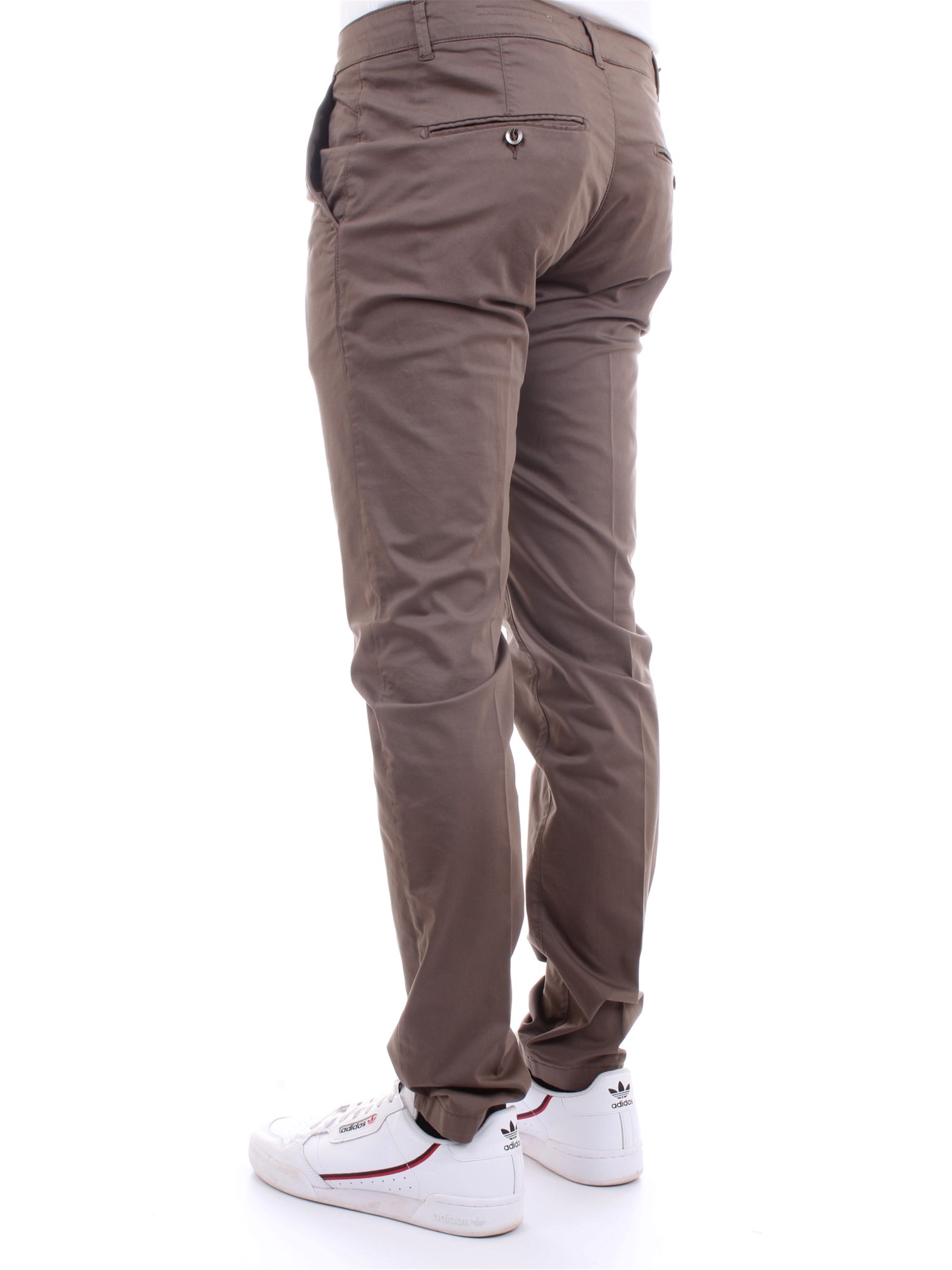 CAMOUFLAGE CHINOS REY 17ZIP Brown Clothing Man Trousers CAMOUFLAGE CHINOS REY 17ZIP Brown Clothing Man Trousers
