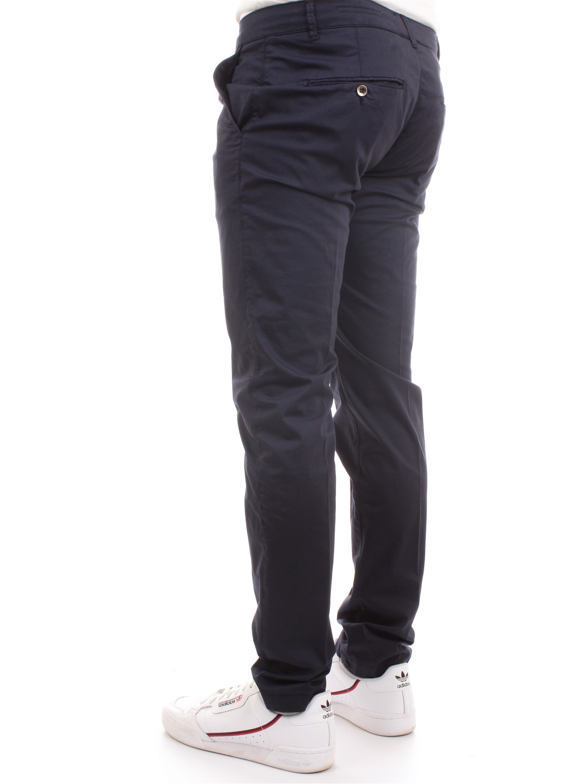 CAMOUFLAGE CHINOS REY 17ZIP Blue Clothing Man Trousers CAMOUFLAGE CHINOS REY 17ZIP Blue Clothing Man Trousers